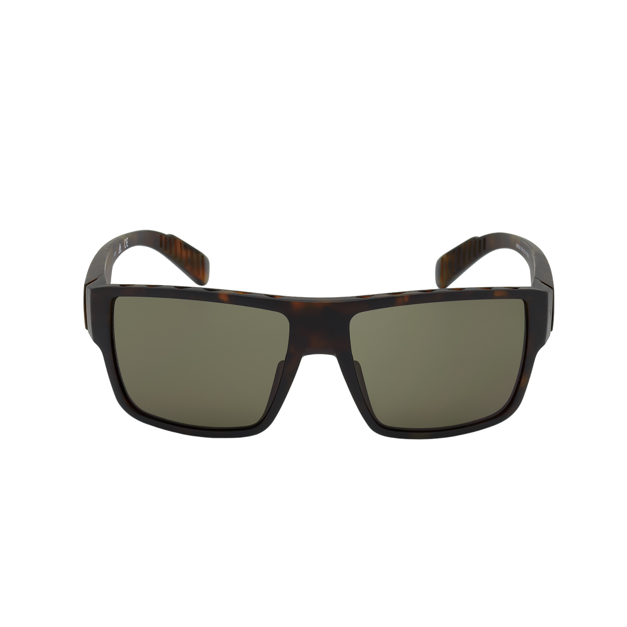 Injected Sport Flat Top Square Sunglasses w/ KOLOR UP Lens