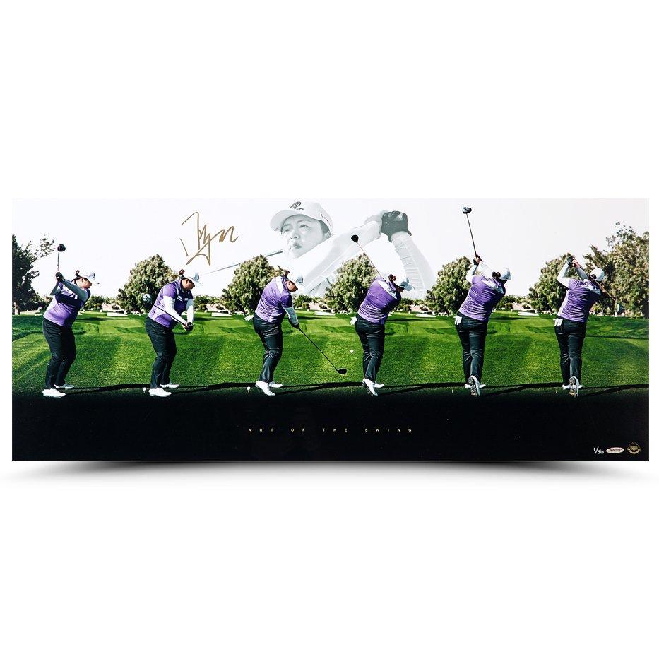 Shanshan Feng "Art of the Swing" 36" x 16"