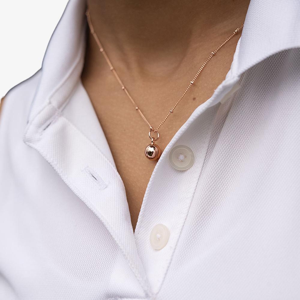 CC Sport Rose Gold Tennis Necklace and Earrings Gift Set