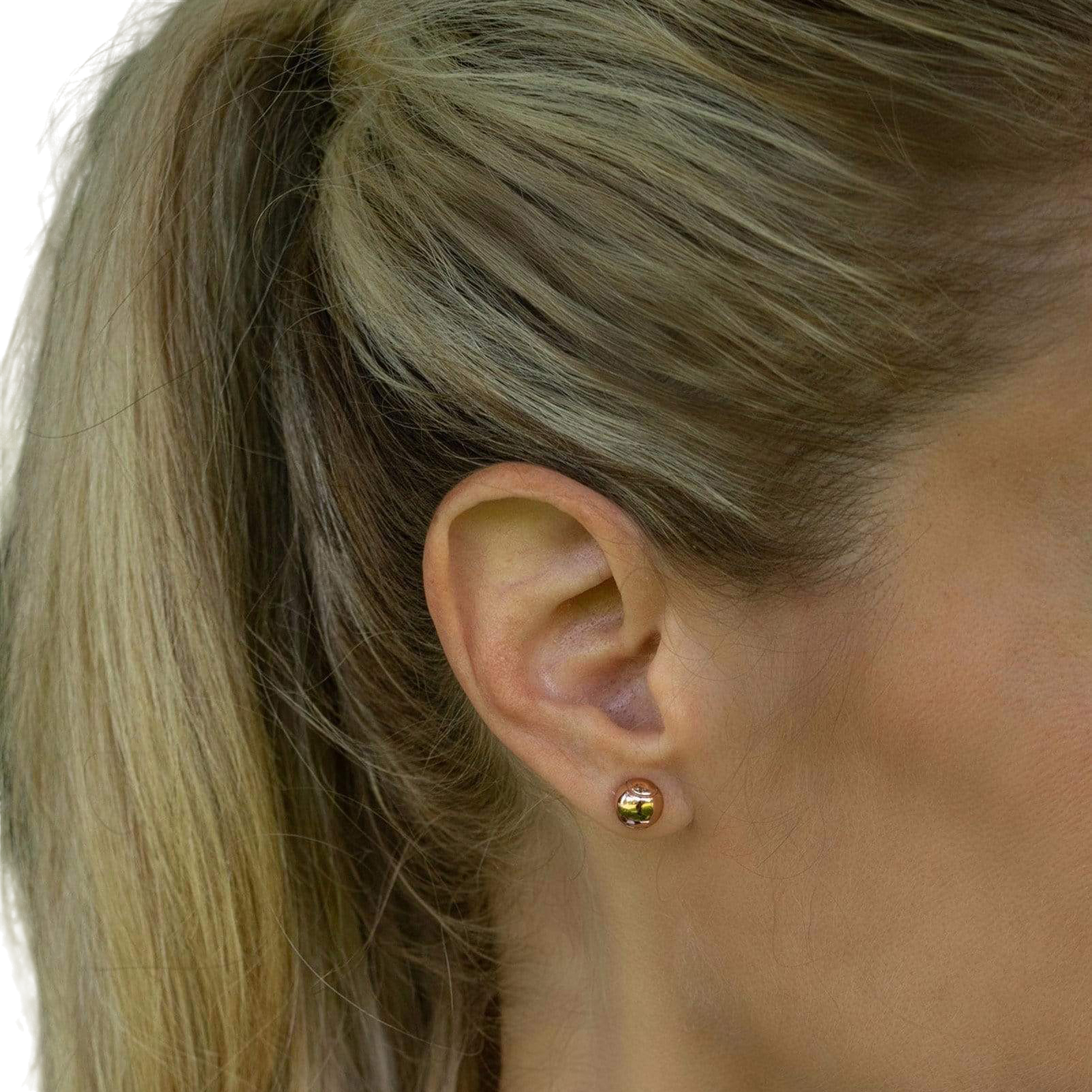 CC Sport Rose Gold Tennis Necklace and Earrings Gift Set