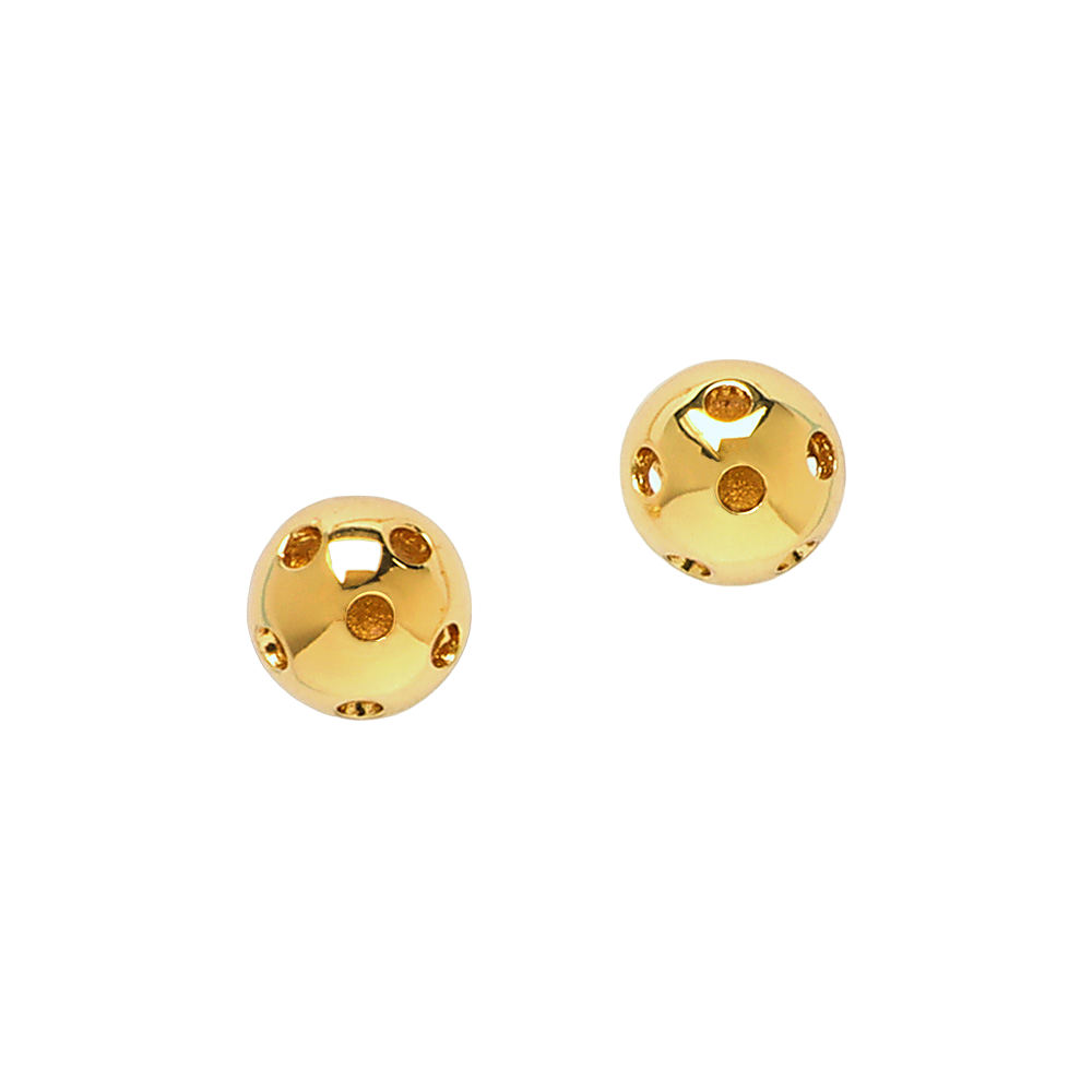 CC Sport Gold Pickleball Earrings