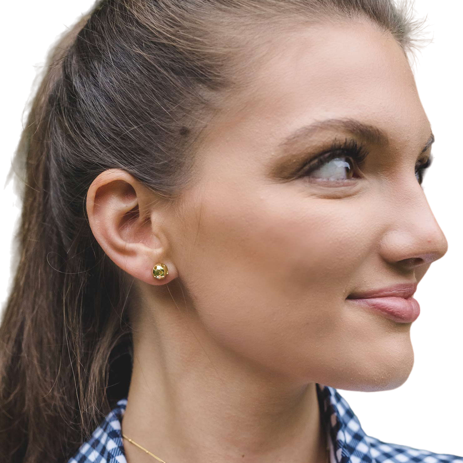 CC Sport Gold Pickleball Earrings