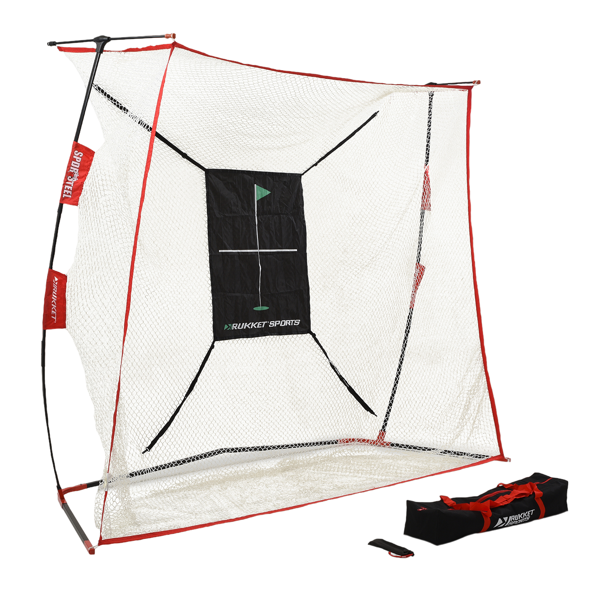 Rukket Sports Haack Pro Golf Net with SPDR STEEL Netting | PGA