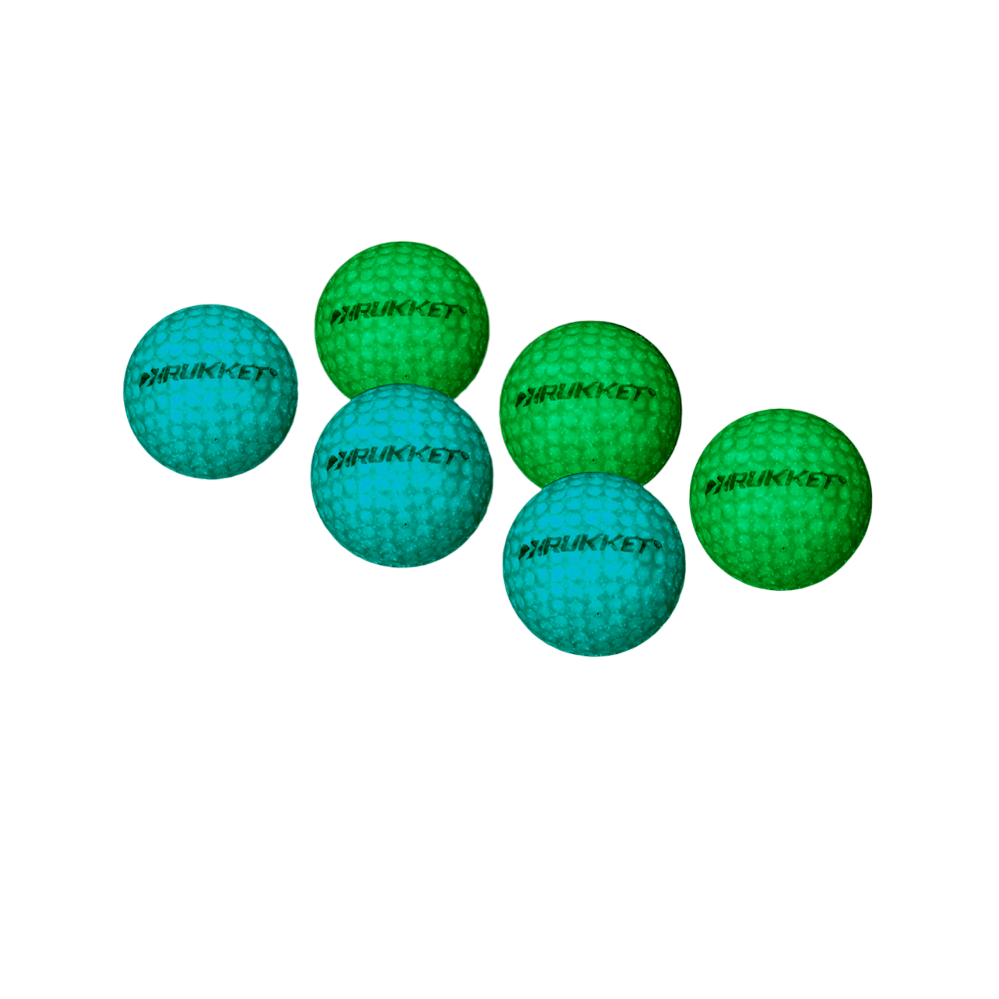 Haack Pro Light-Up Chipping Net with 6 Tru-Spin Glow-in-the-Dark Practice Balls
