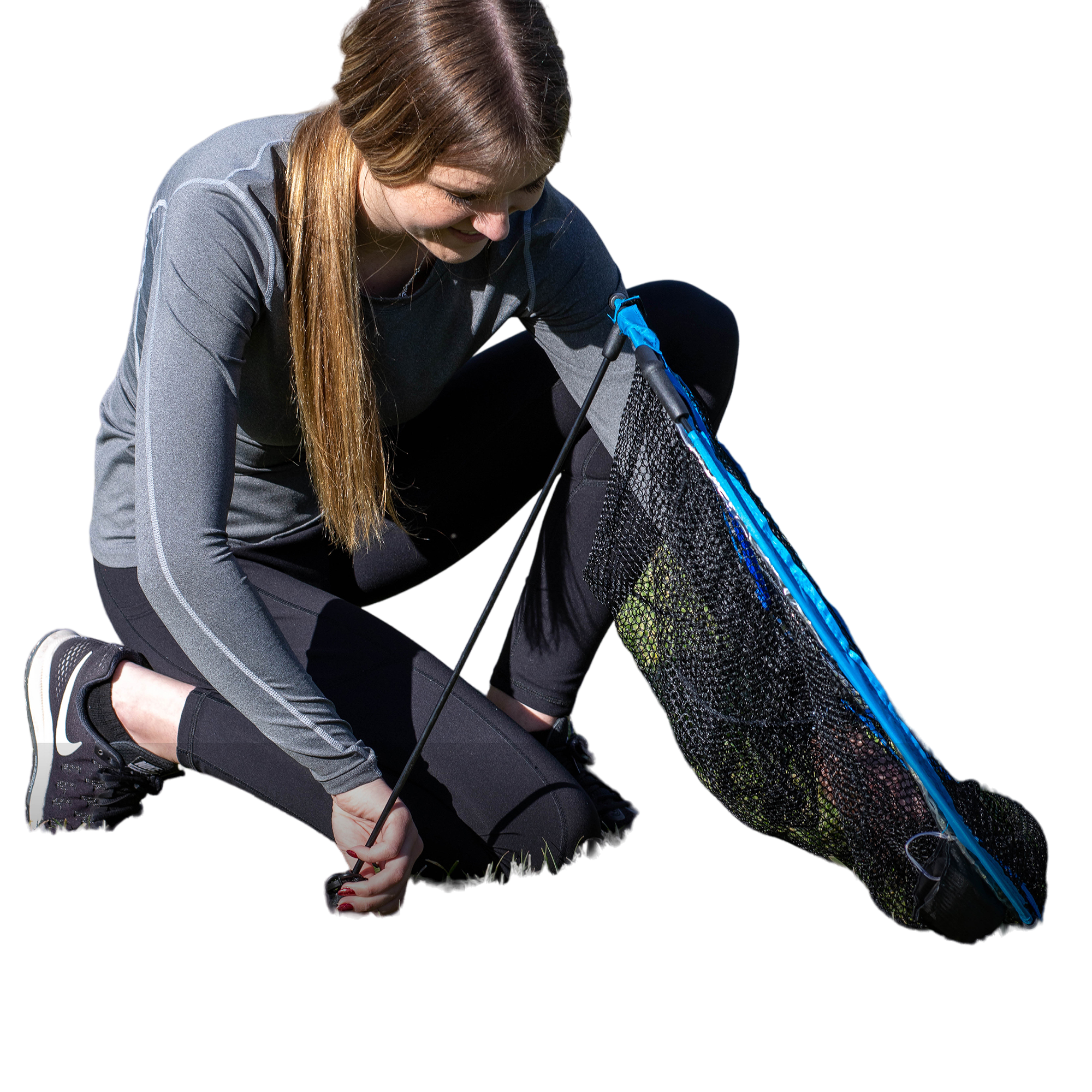 Haack Pro Light-Up Chipping Net with 6 Tru-Spin Glow-in-the-Dark Practice Balls