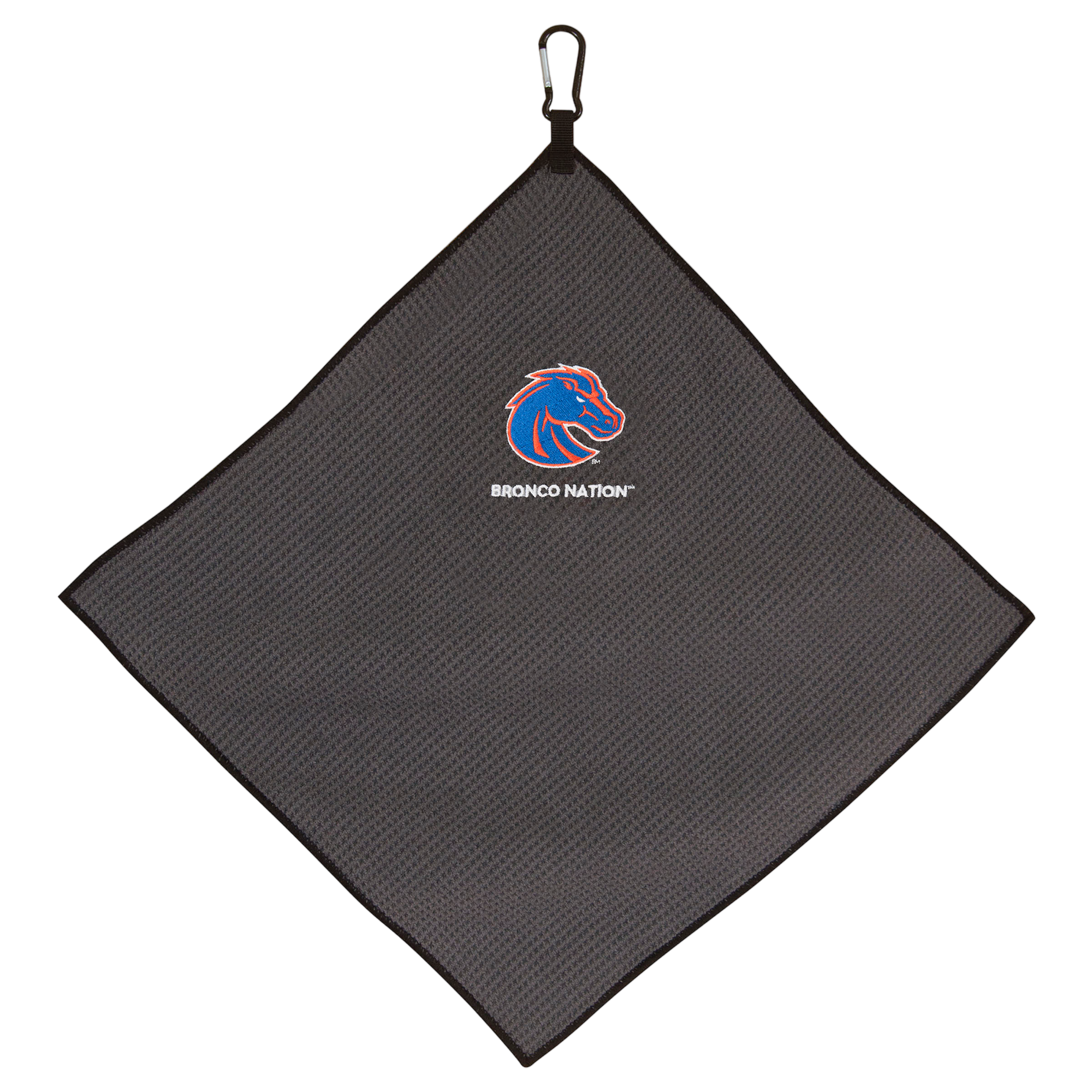 Team Effort Boise State Broncos 15"x15" Grey Microfiber Towel