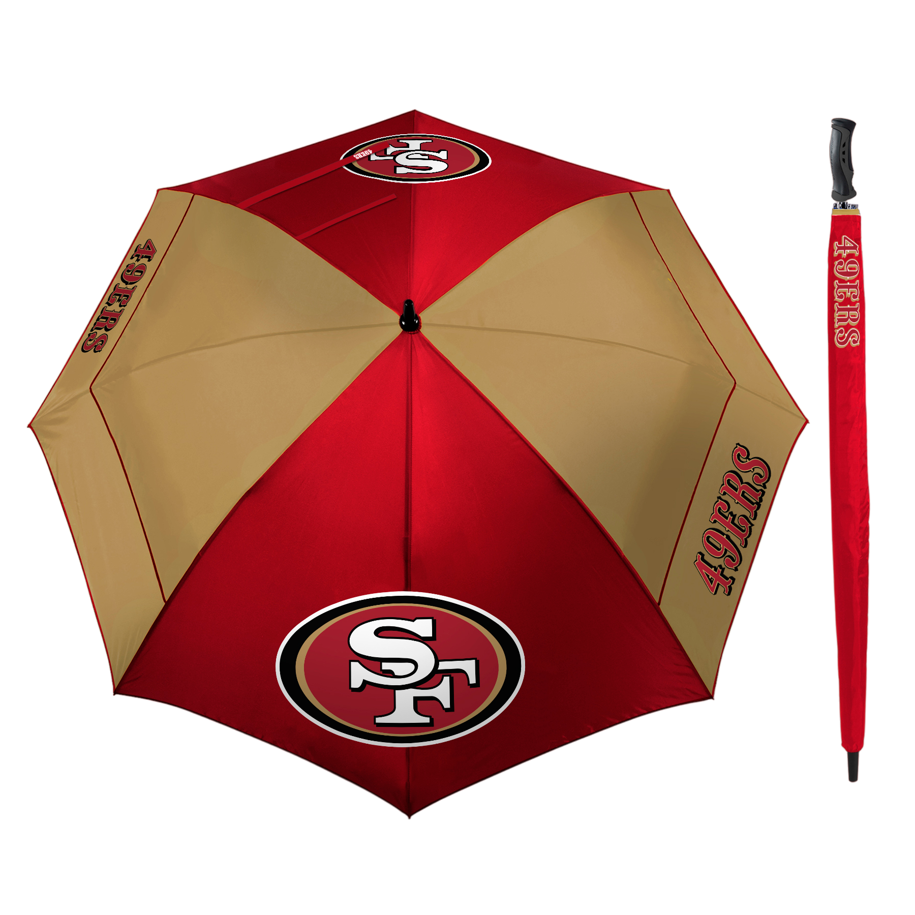 San Francisco 49ers 62" Windsheer Lite Umbrella