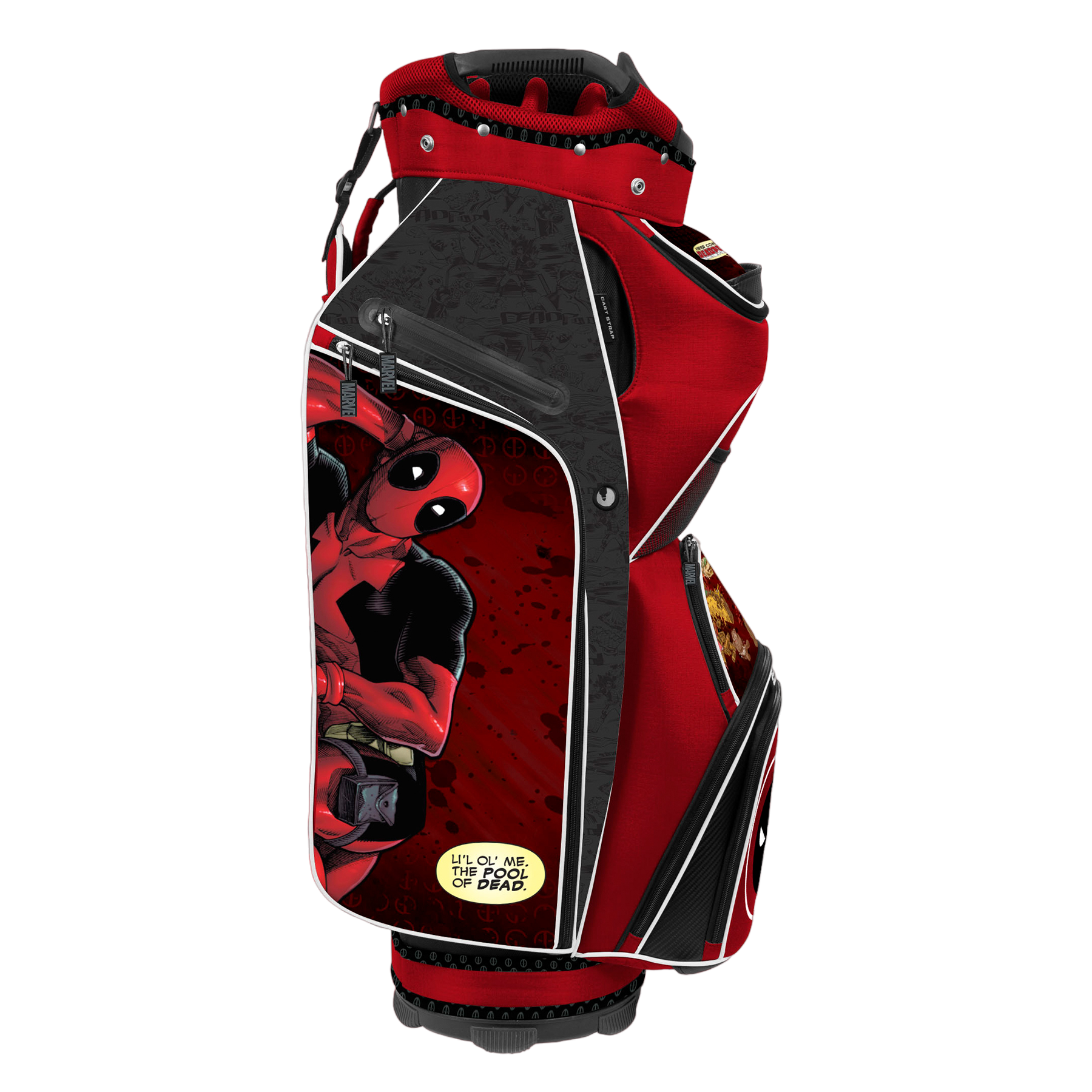 Deadpool Bucket III Cooler Cart Bag