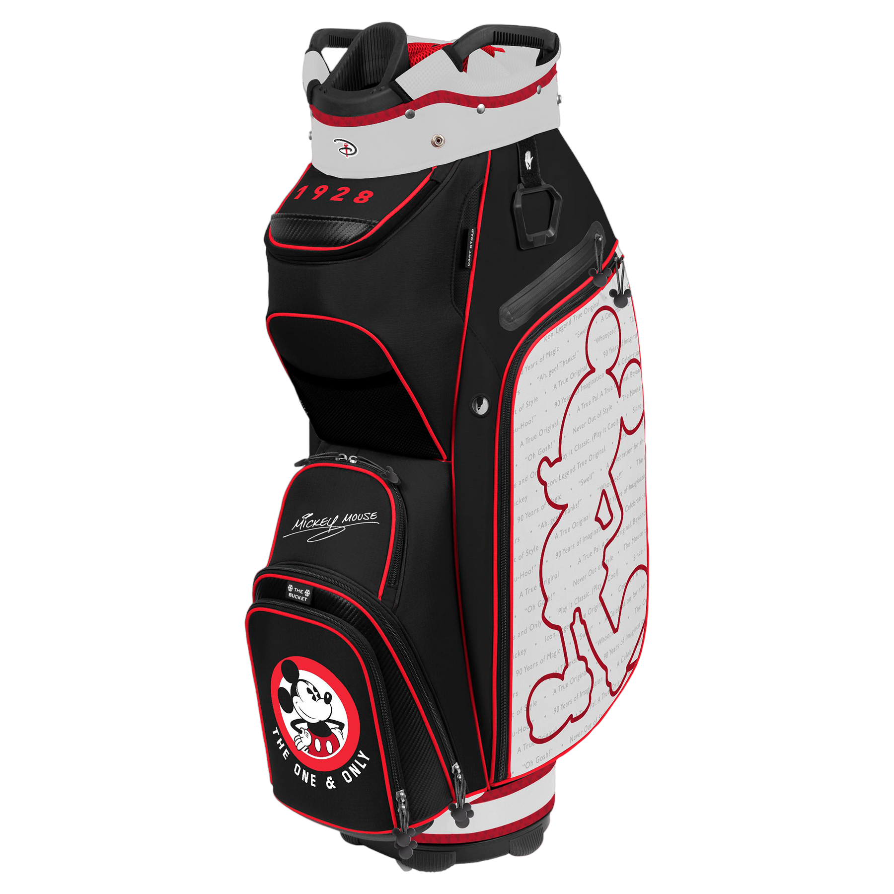 Team Effort Mickey Mouse Bucket III Cooler Cart Bag