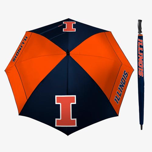 Illinois Fighting Illini 62" Windsheer Lite Umbrella