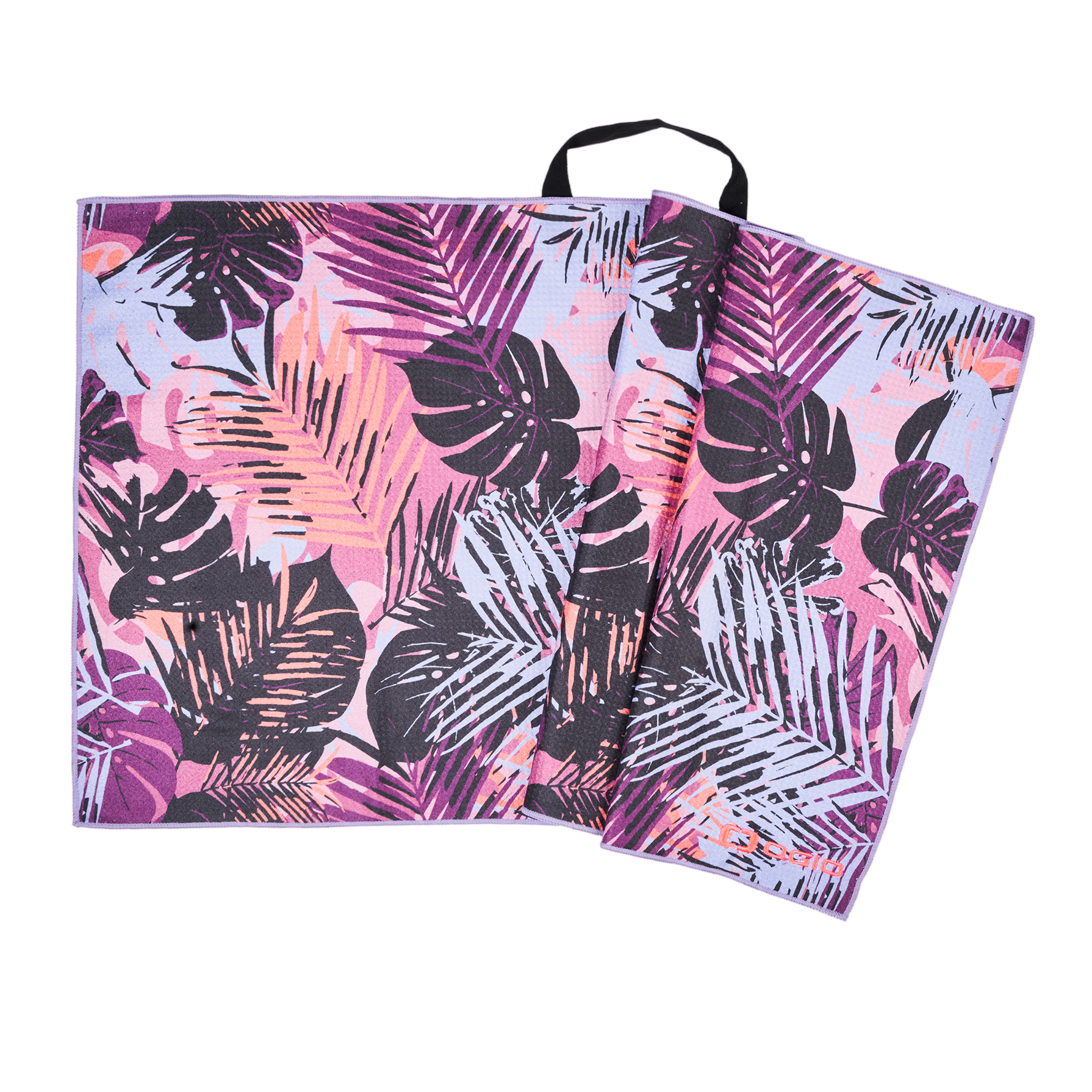 Midnight Jungle Golf Towel