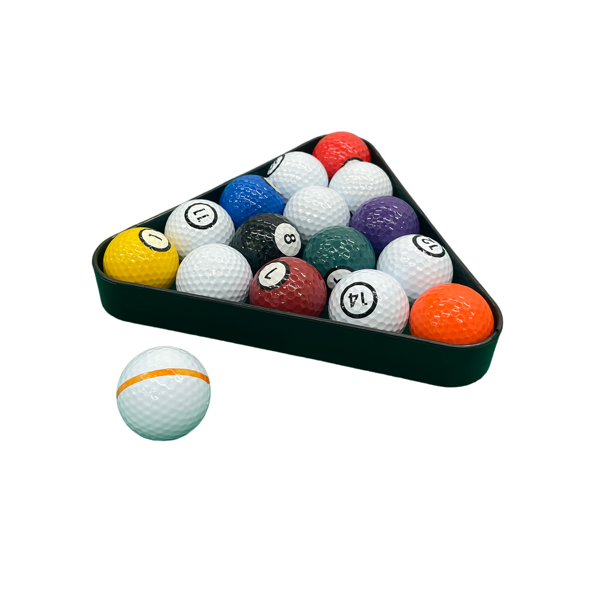 Pool Table Putting Game