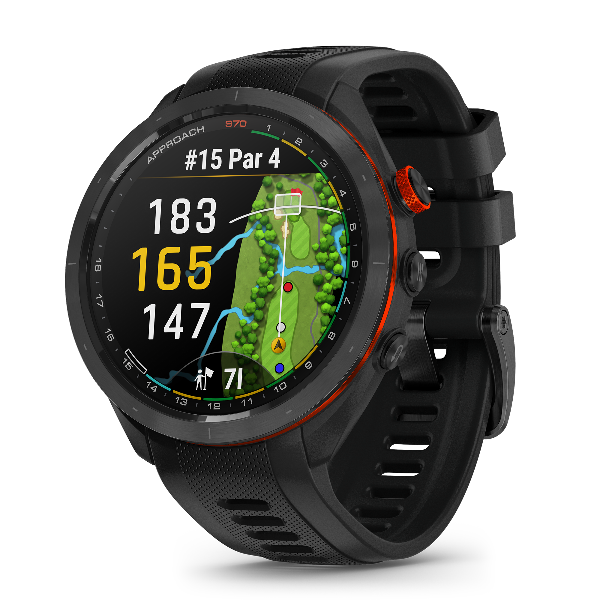 Garmin Approach S70 47mm GPS Watch PGA TOUR Superstore