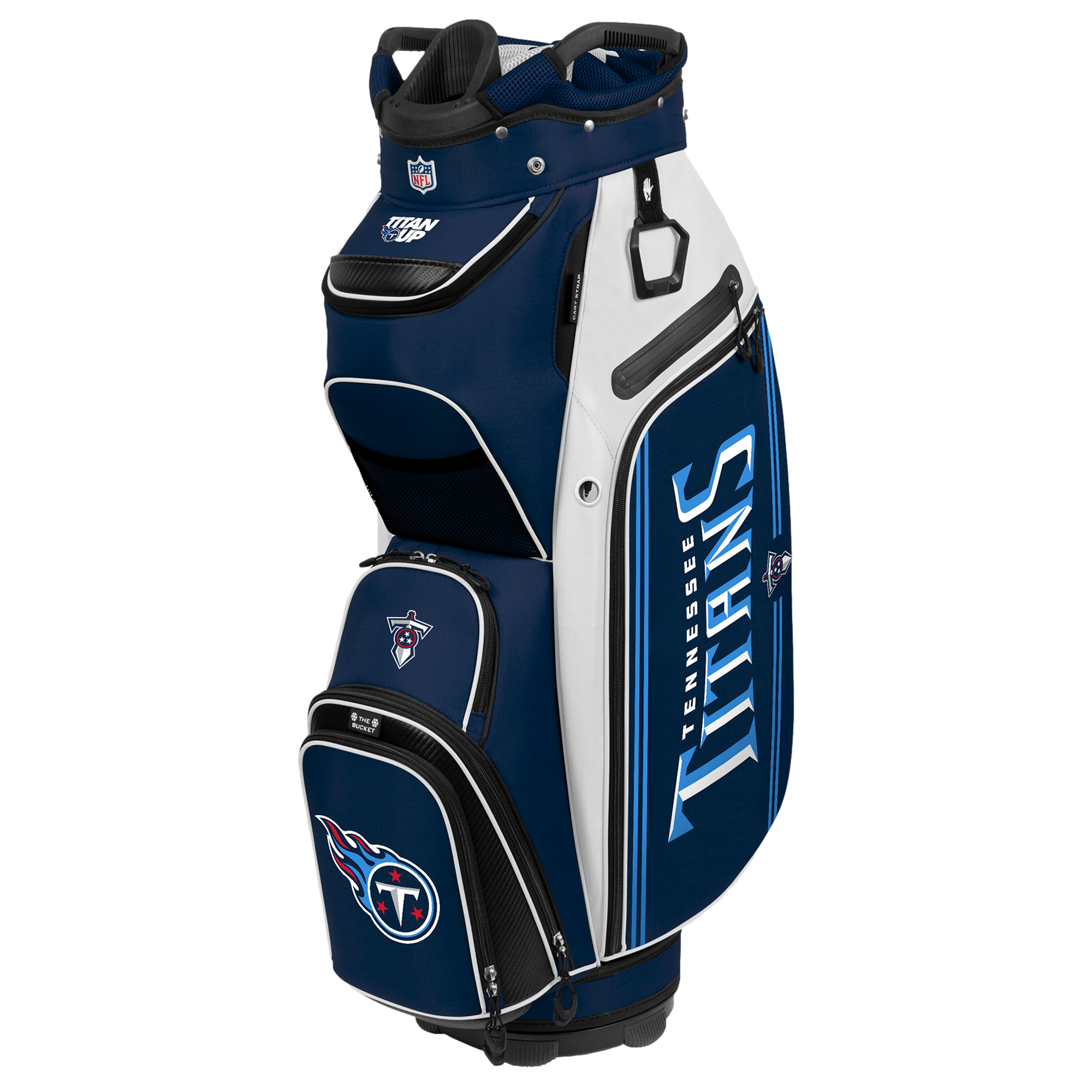 Team Effort Tennessee Titans Bucket III Cooler Cart Bag