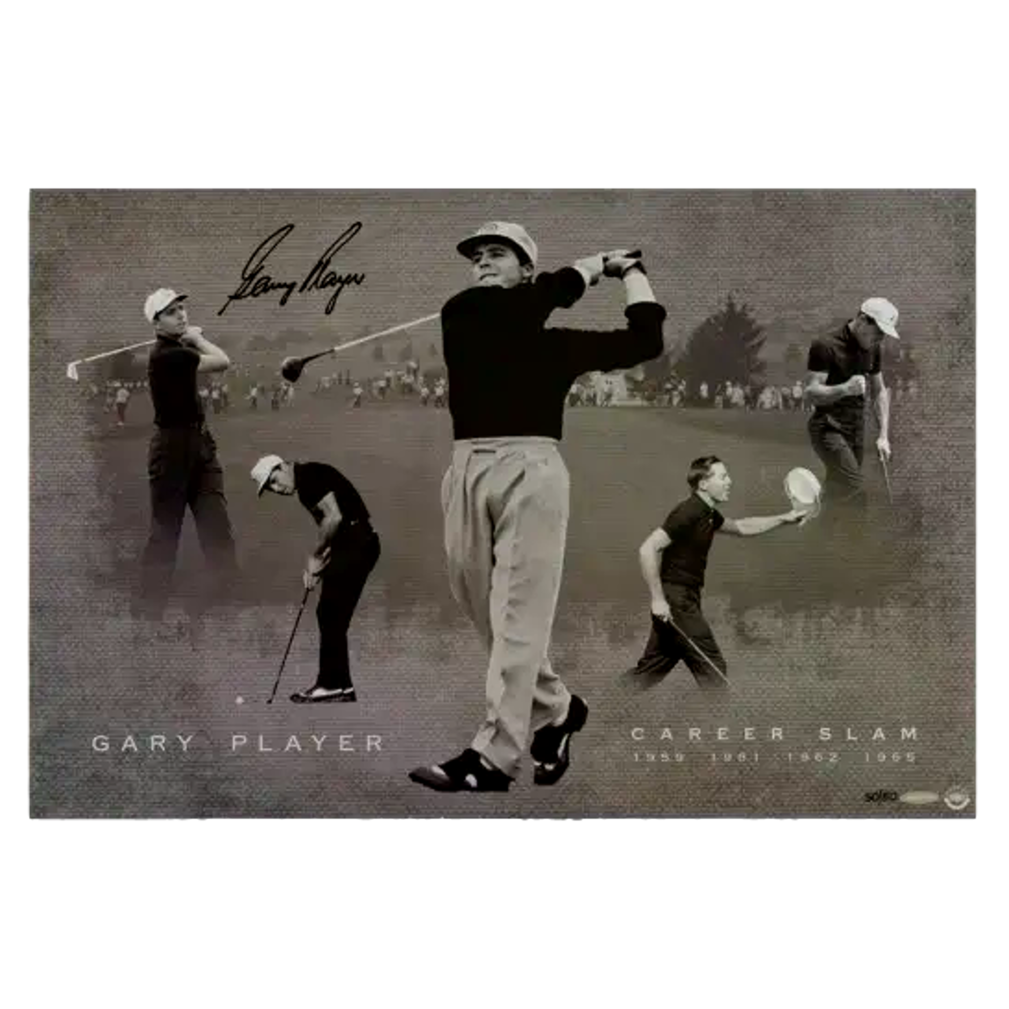 Gary Player "The Career Slam" 24" x 16"