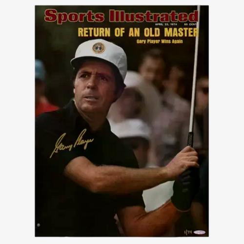 Gary Player 1974 Masters Sports Illustrated Cover 15" x 20"