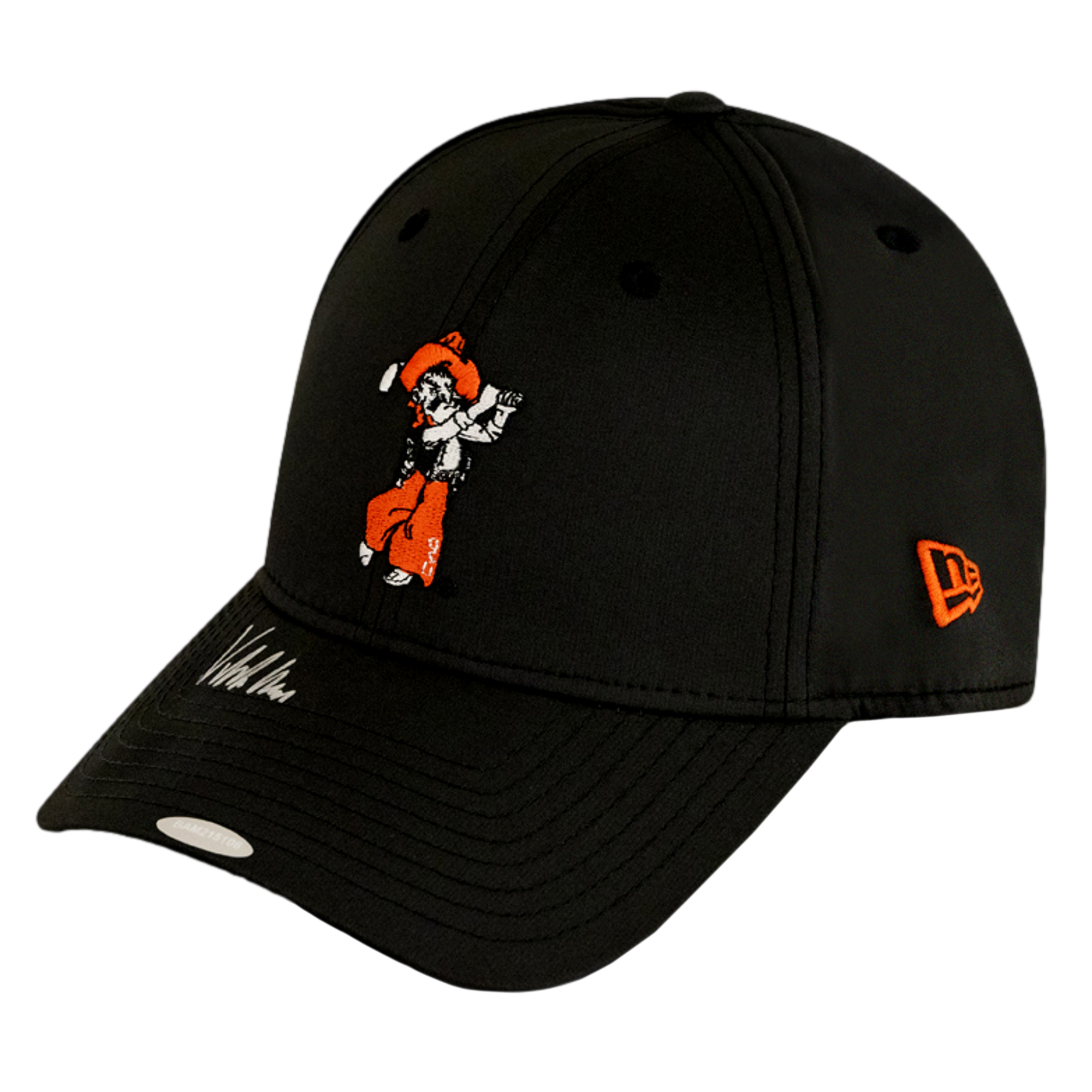 Upper Deck Viktor Hovland Black Oklahoma State Swingin Pete Golf Hat PGA TOUR Superstore