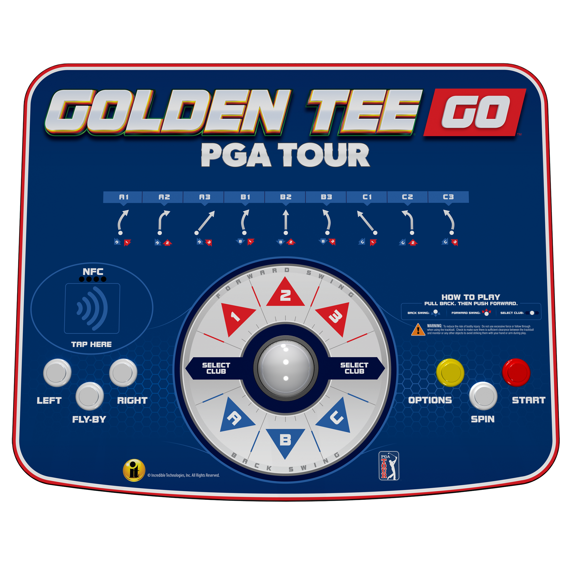 Golden Tee GO PGA TOUR Edition