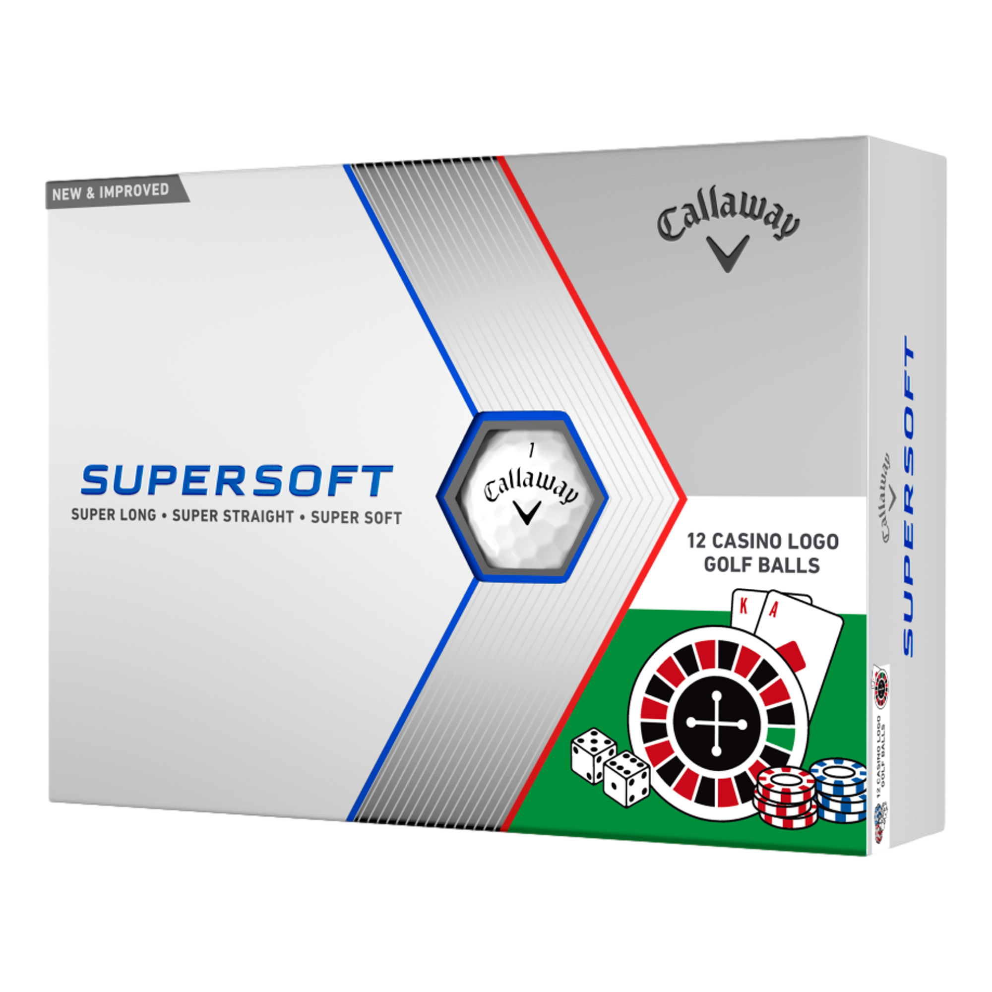 SuperSoft Casino 2024 Golf Ball