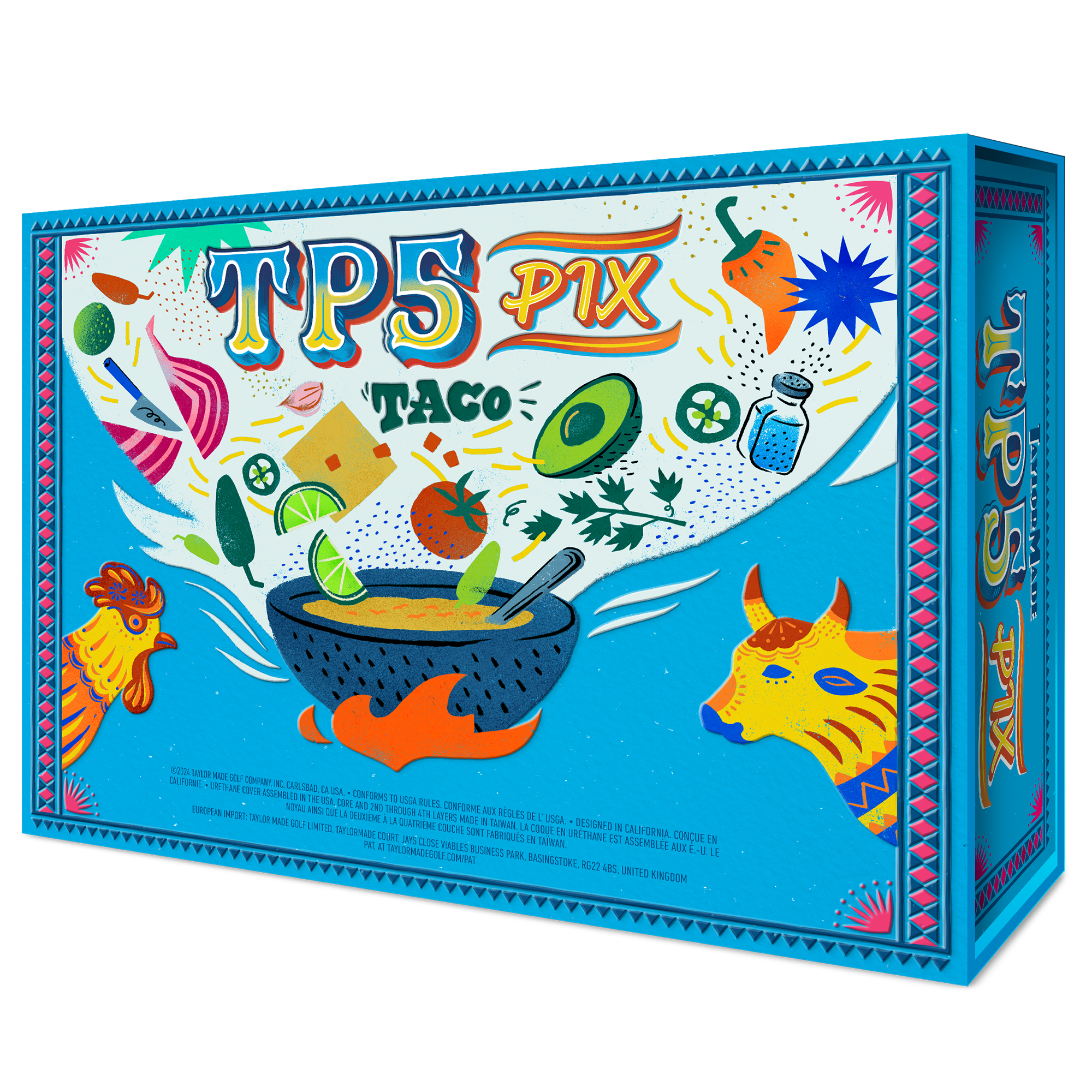 TP5 PIX 3.0 Limited Edition Taco 2024 Golf Balls