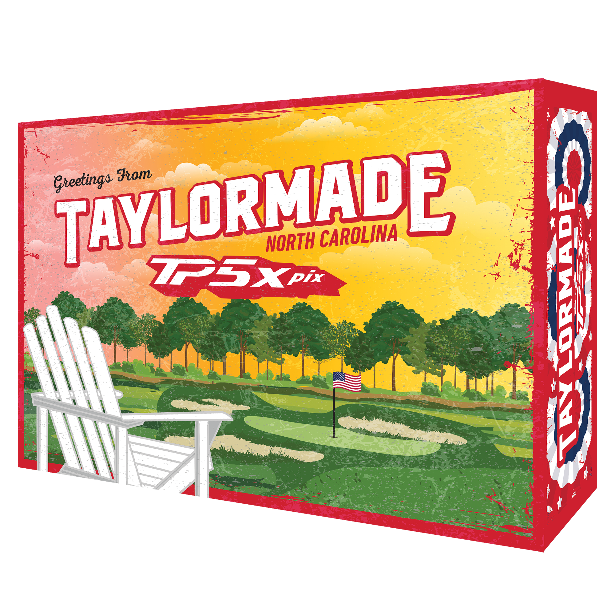 TaylorMade TP5x PIX 3.0 Summer Commemorative 2024 Golf Balls