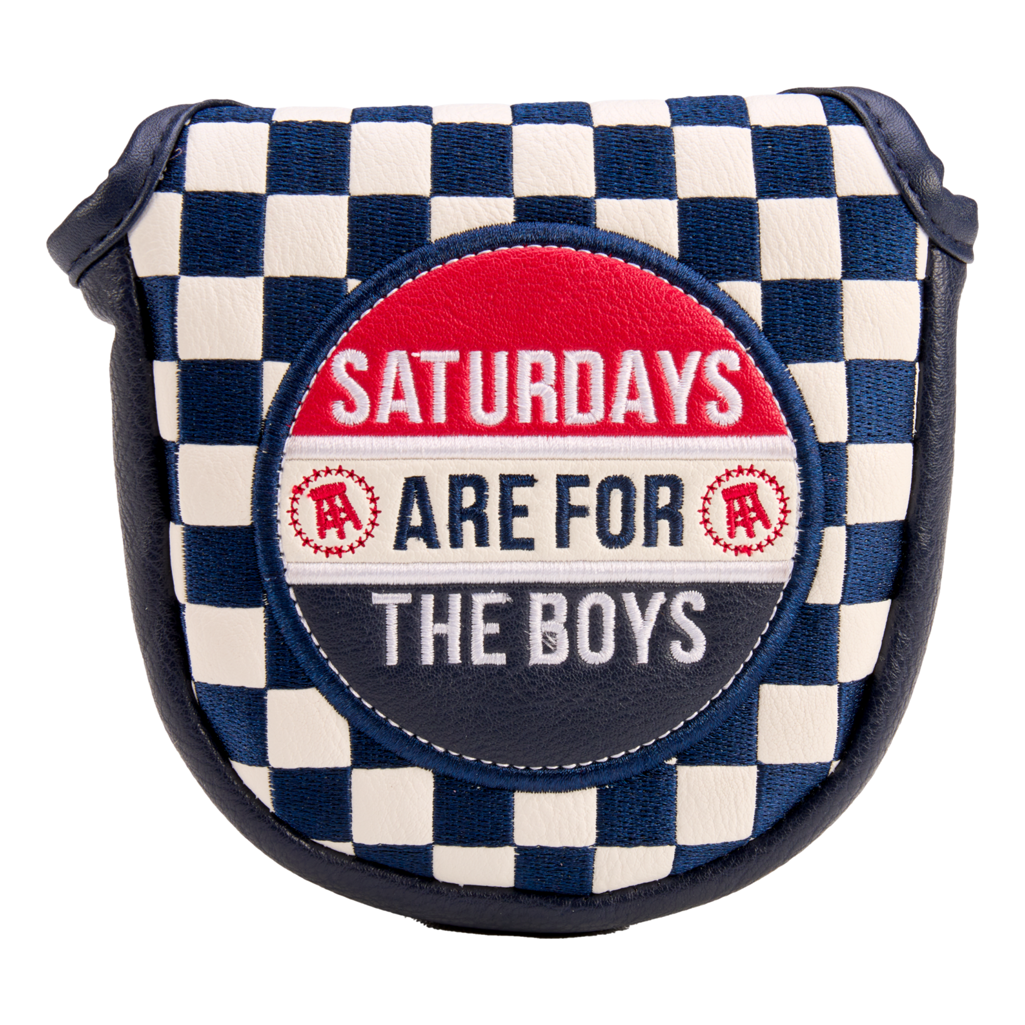 Barstool Sports SAFTB Checkered Mallet Putter Headcover