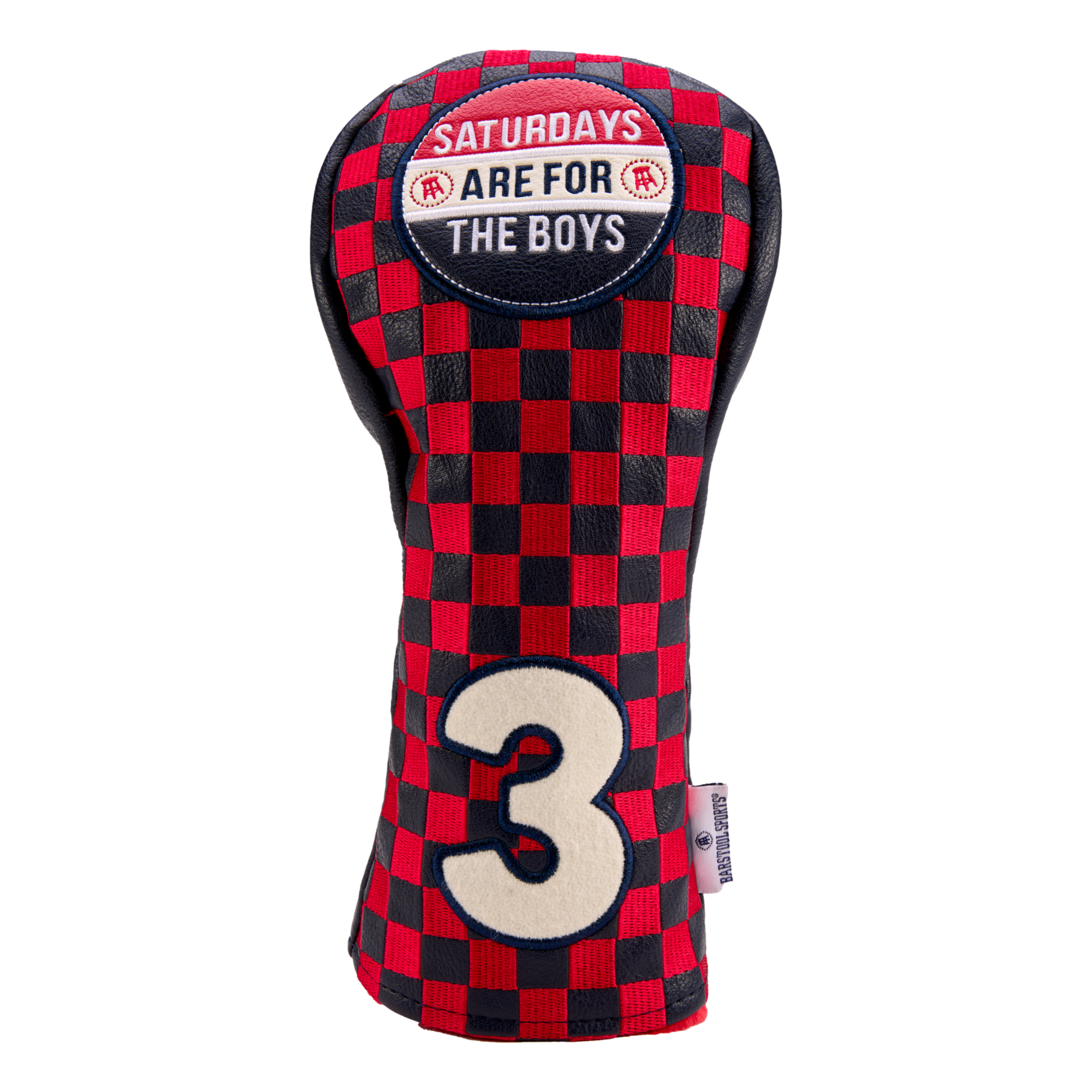 Barstool Sports SAFTB Checkered Fairway Wood Headcover