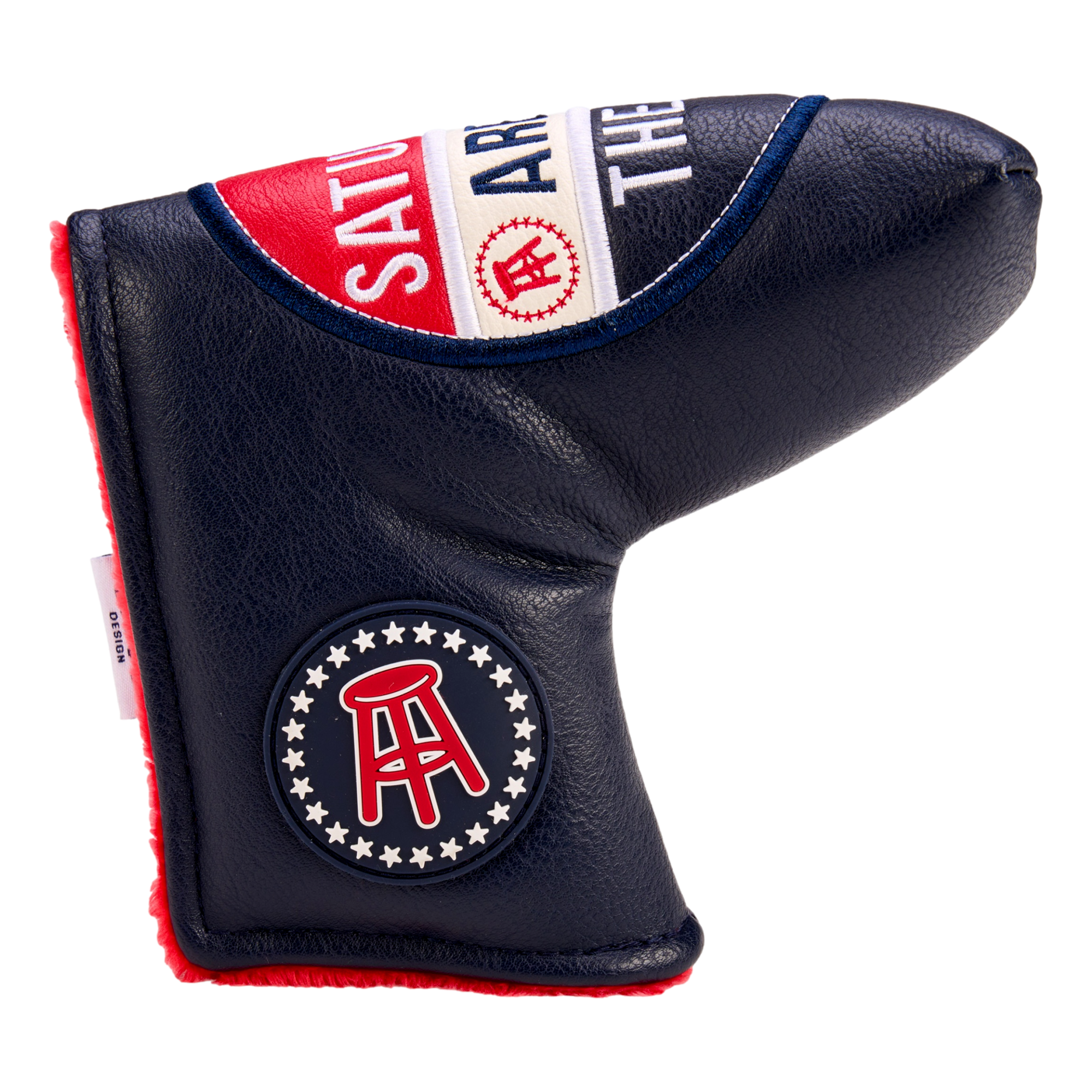 Barstool Sports SAFTB Checkered Blade Putter Cover | PGA