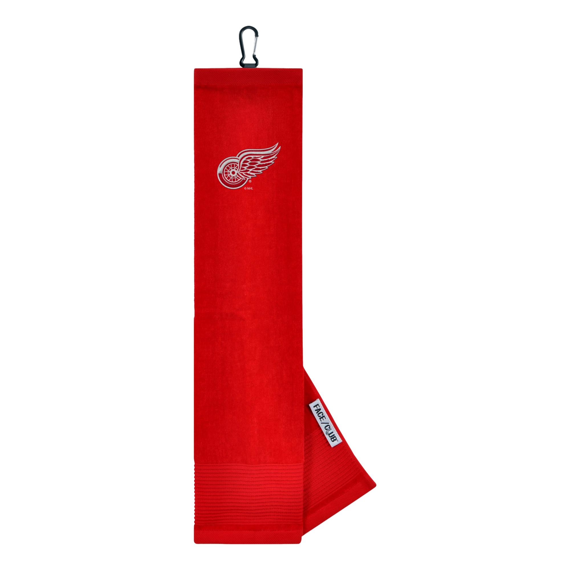 Detroit Red Wings Face/Club Tri-Fold Embroidered Towel