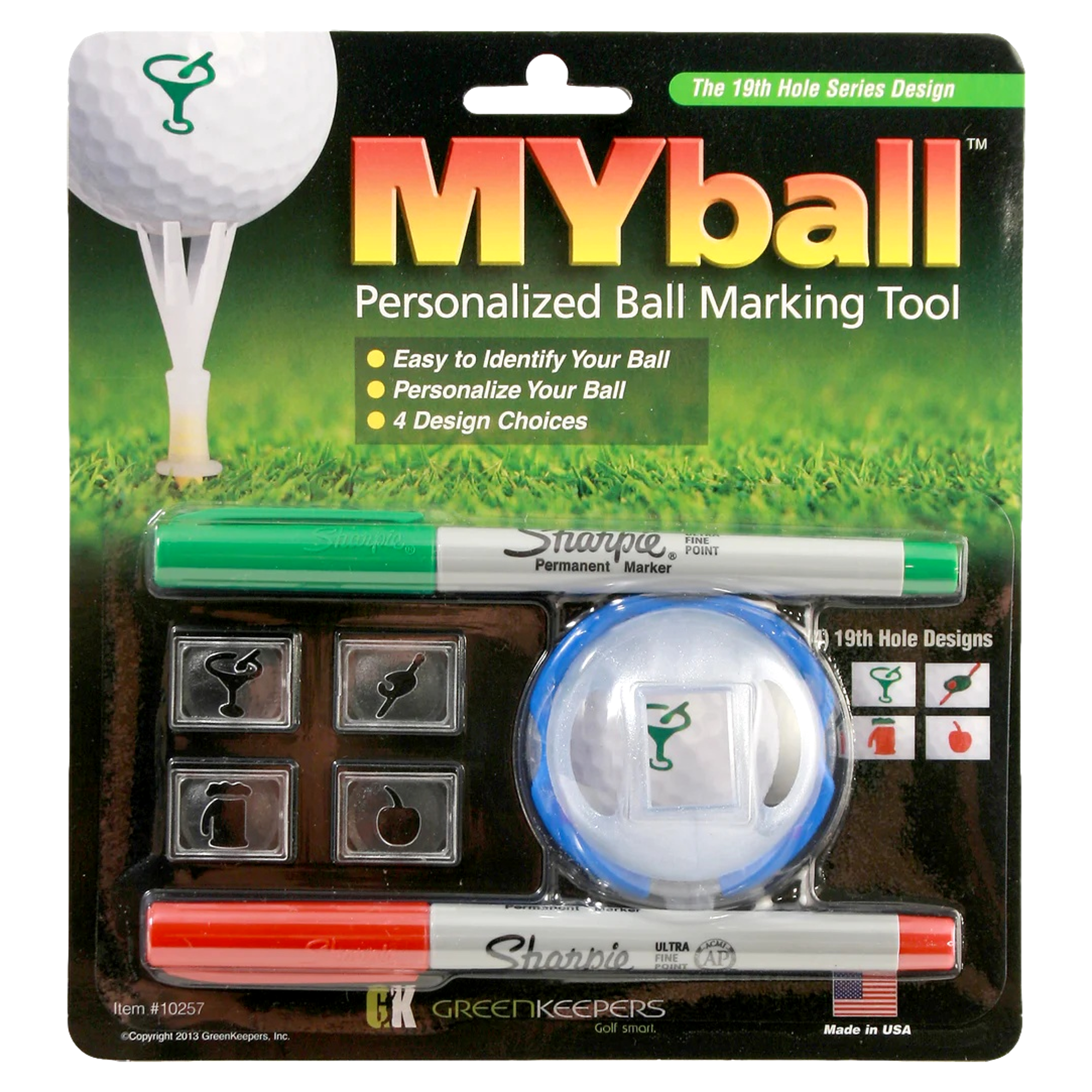 MYball Marking Tool 19th Hole Series