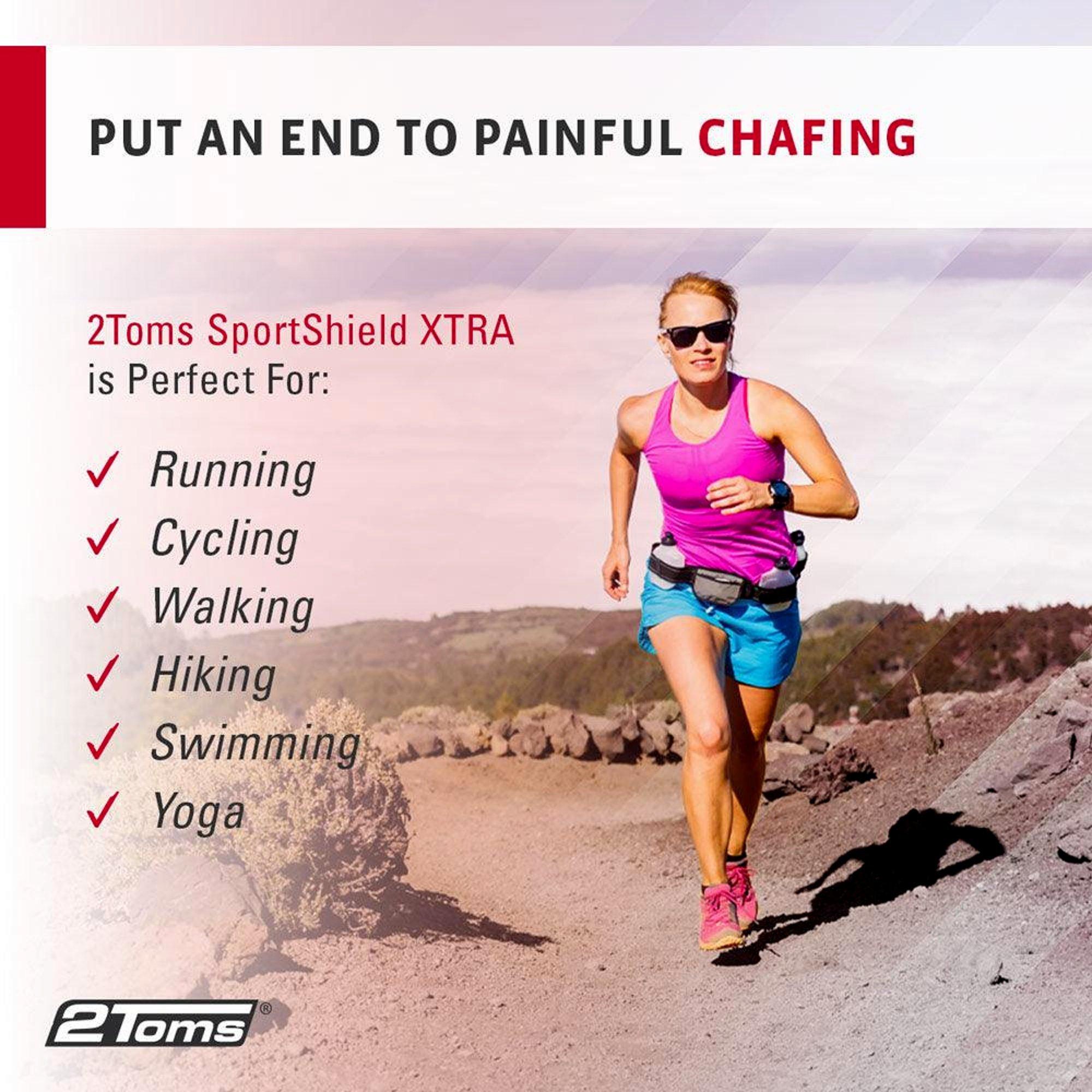 2Toms SportShield Xtra 1.5oz Anti-Chafing Roll-On