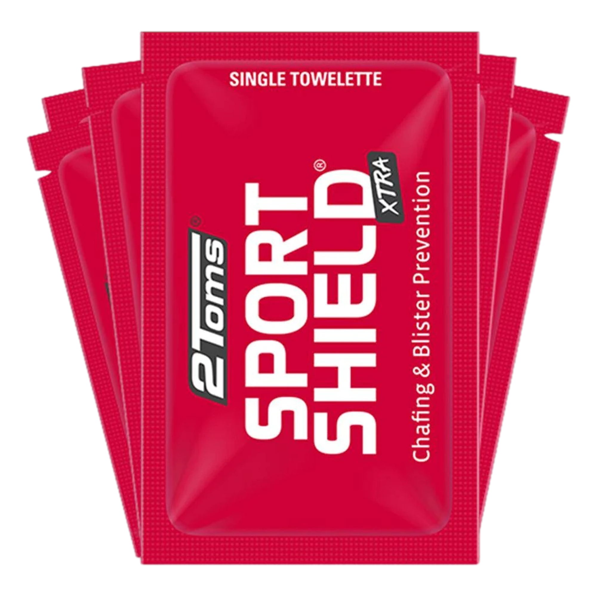 2Toms SportShield Xtra Anti-Chafing Towelettes 6-Pack