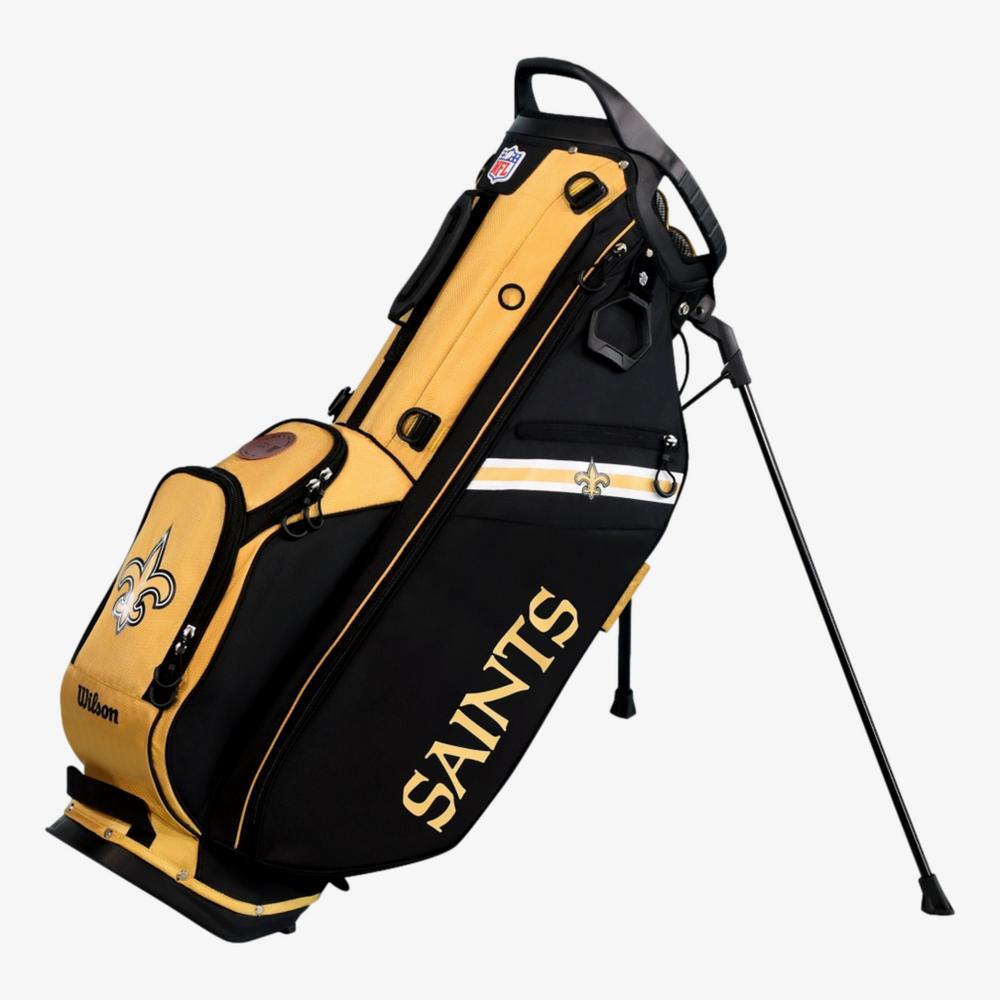 Wilson New Orleans Saints 2024 Stand Bag | PGA TOUR Superstore Wilson New Orleans Saints 2024 Stand Bag | PGA TOUR Superstore