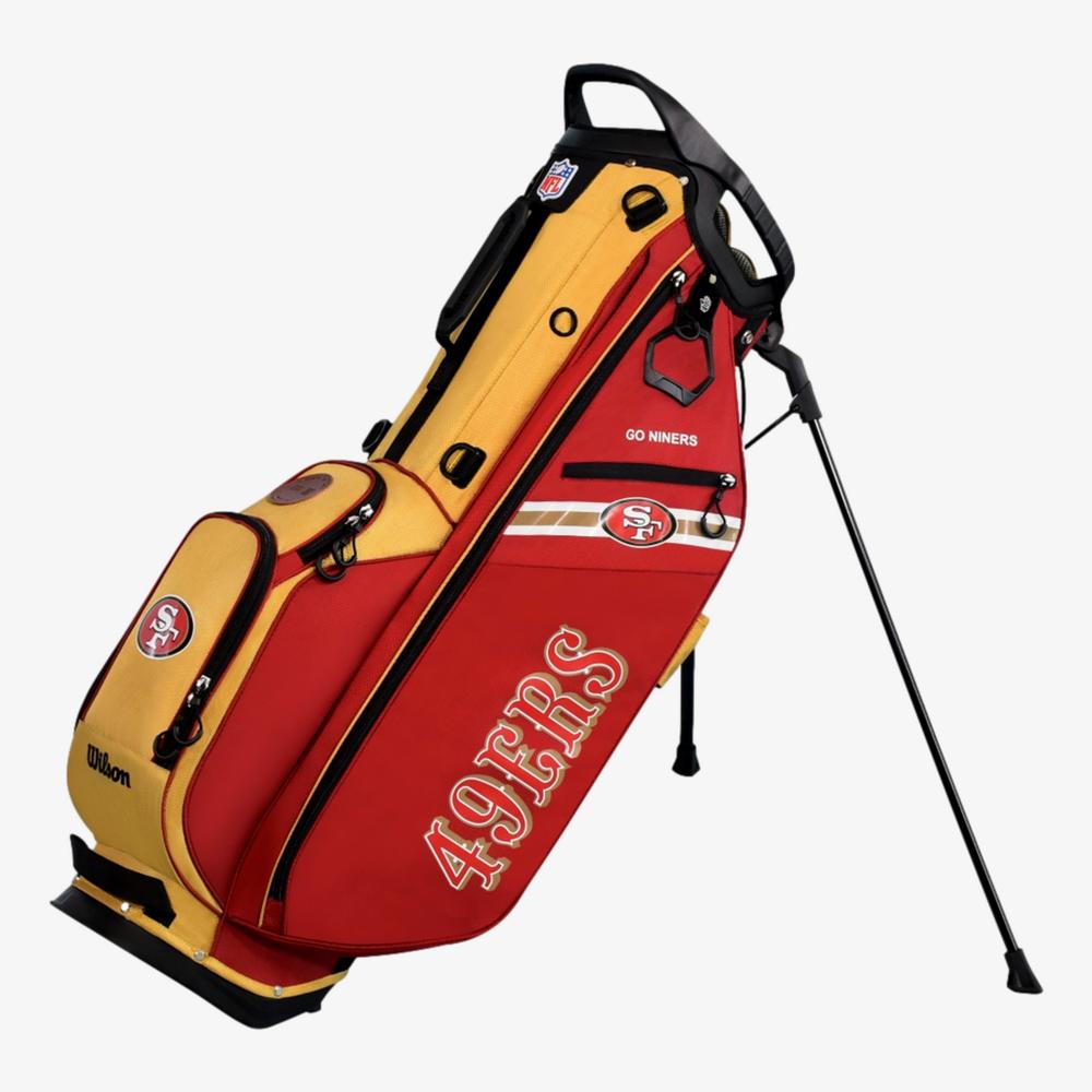 Wilson San Francisco 49ers 2024 Stand Bag | PGA TOUR Superstore Wilson San Francisco 49ers 2024 Stand Bag | PGA TOUR Superstore