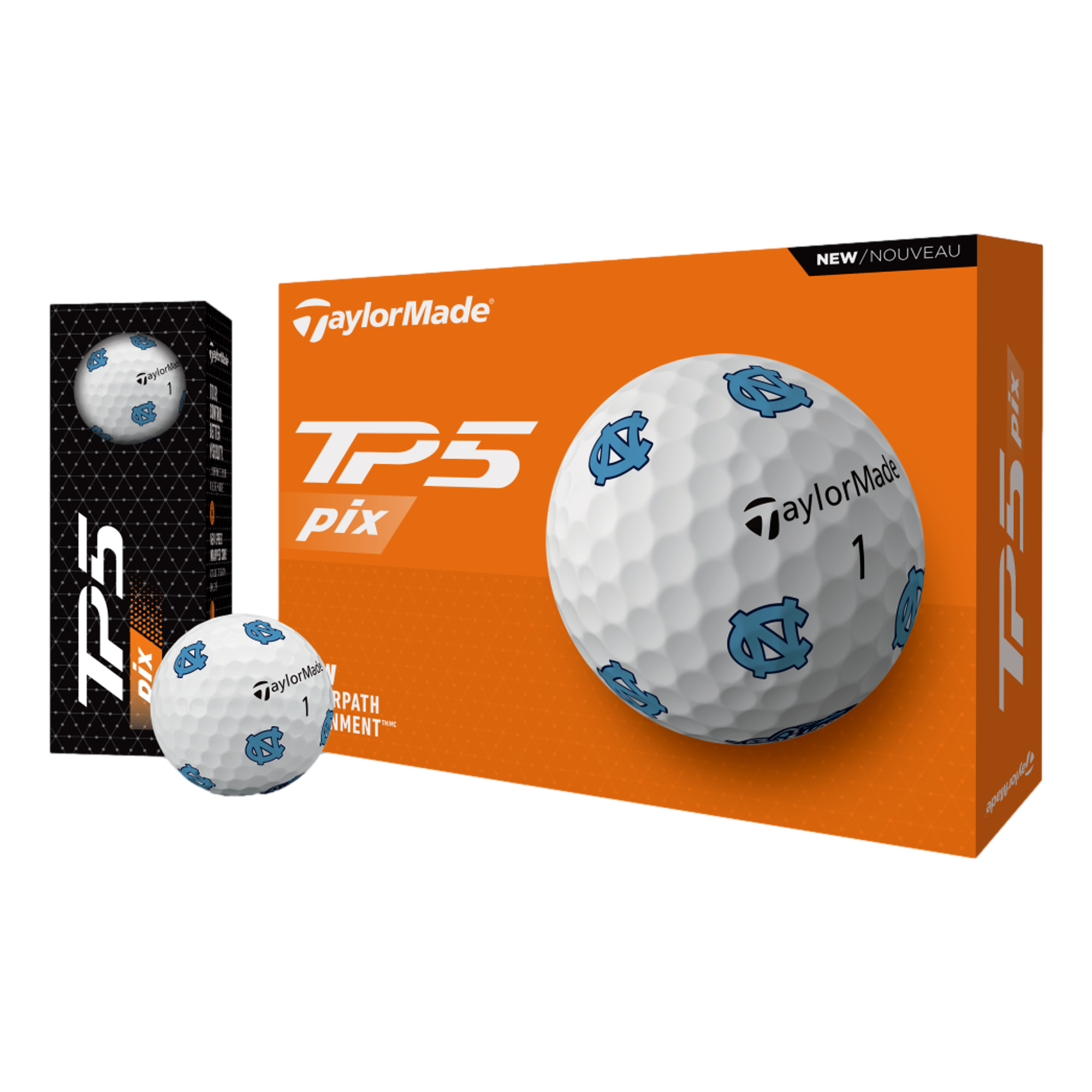 TP5 Pix 3.0 - UNC Golf Balls