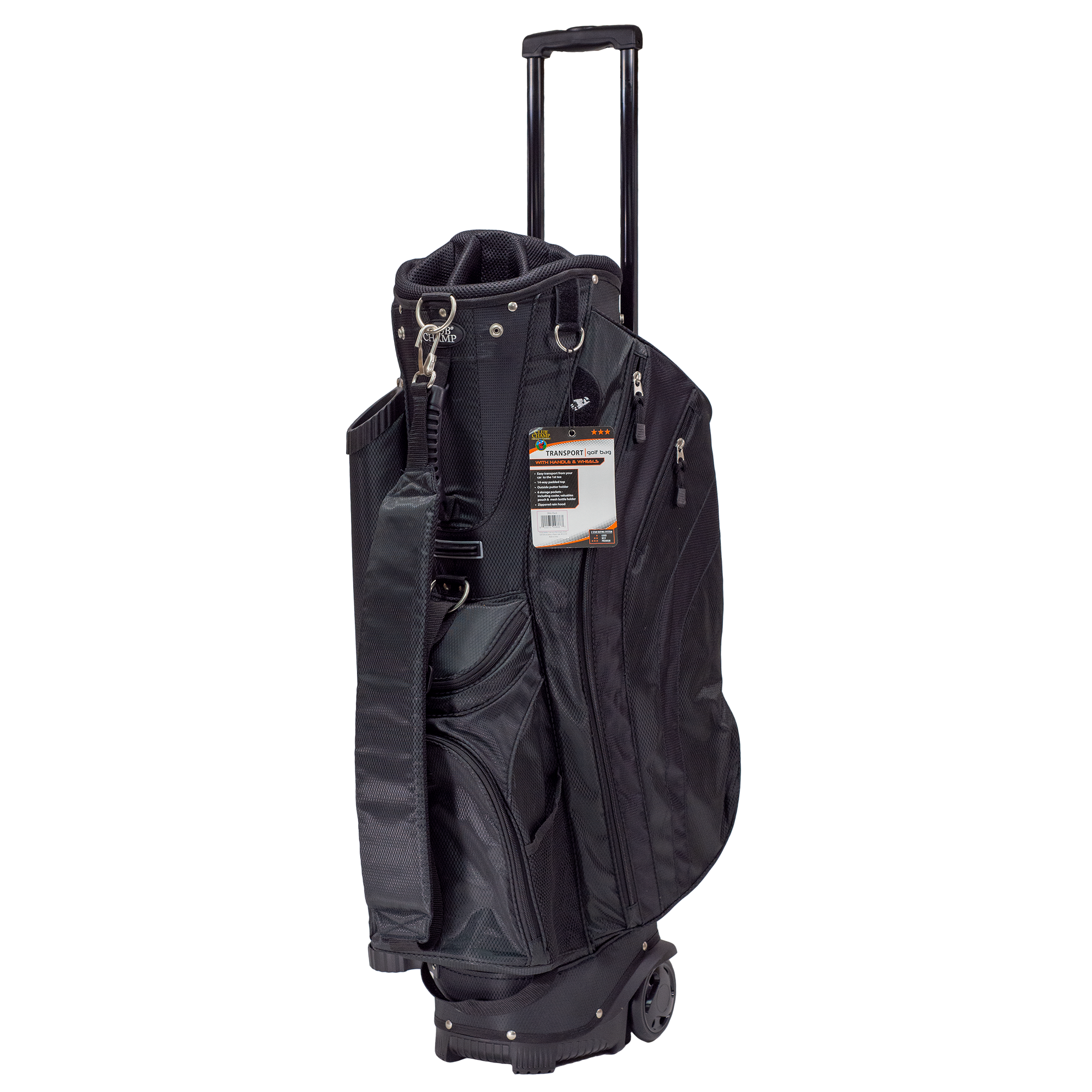 Wheeled golf cart bag sale