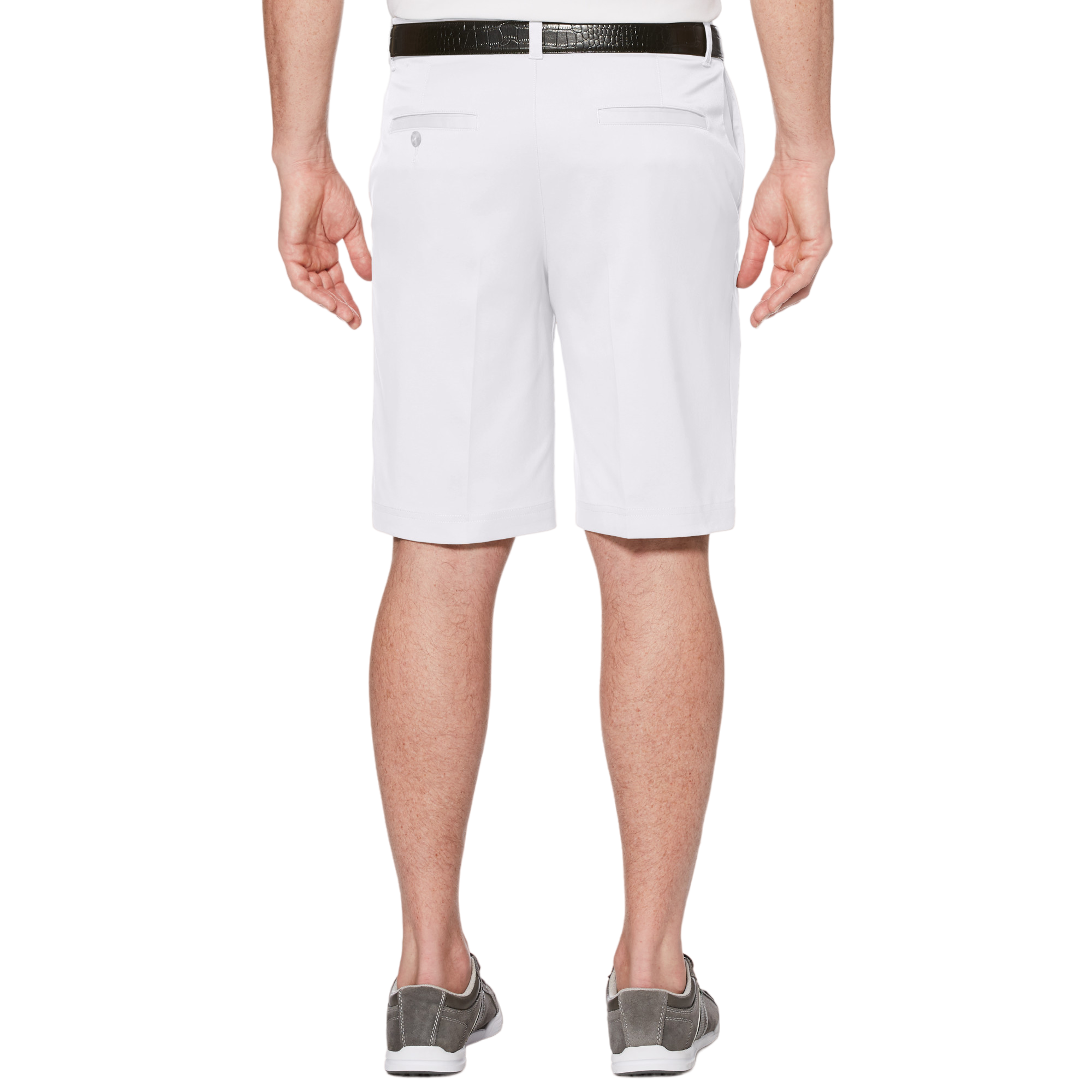 Flat Front Active Waistband Men's Golf Shorts