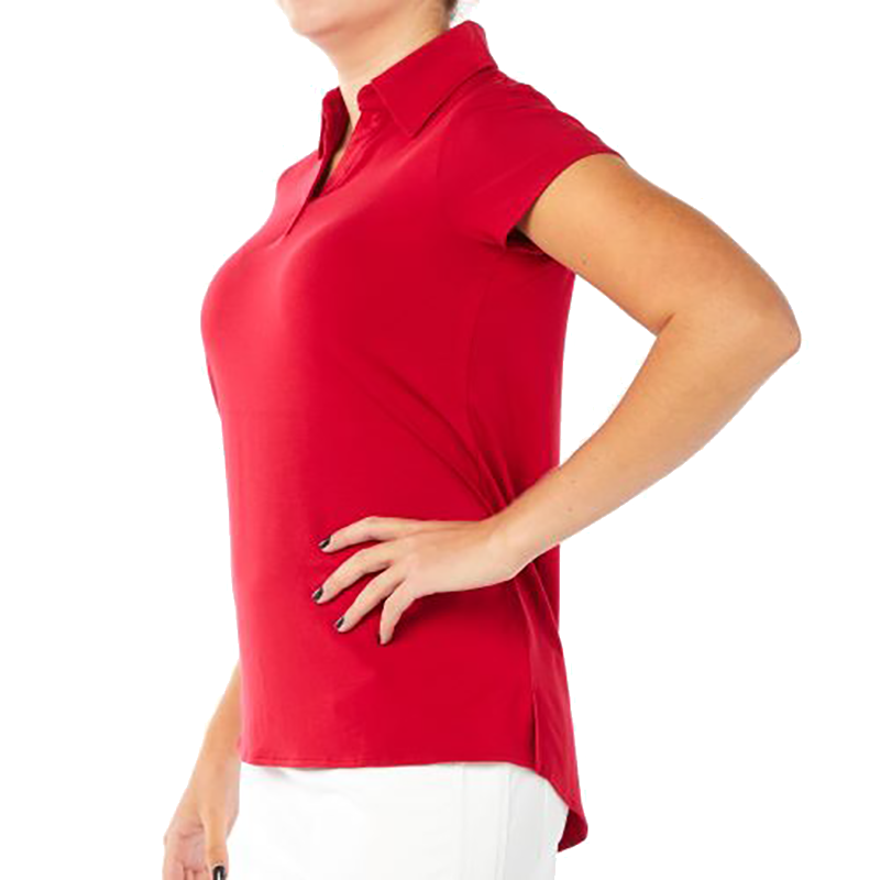 Cap Sleeve Polo