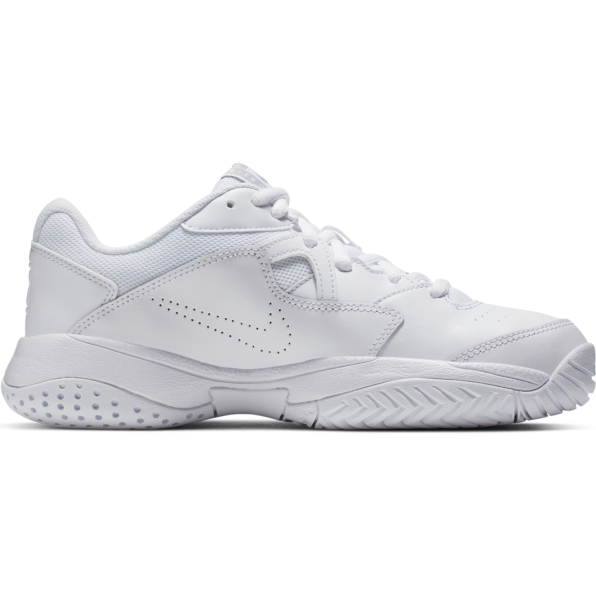 NikeCourt Lite 2 Women's Hard Court Tennis Shoe - White/Silver