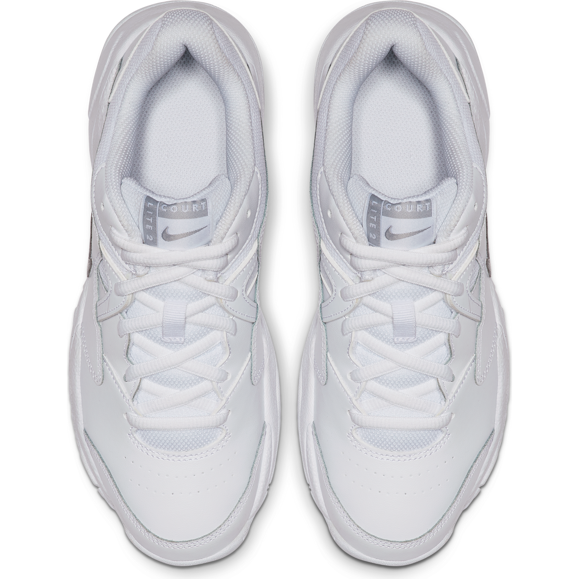 NikeCourt Lite 2 Women's Hard Court Tennis Shoe - White/Silver