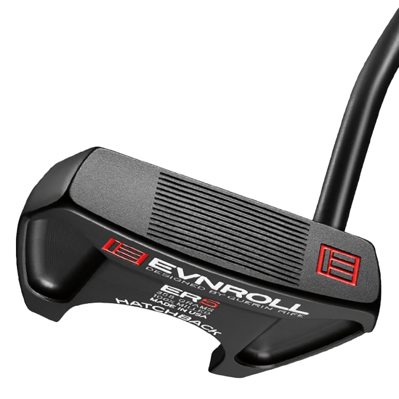 ER5 Hatchback Black Mallet Putter w/ Black Pistol Grip