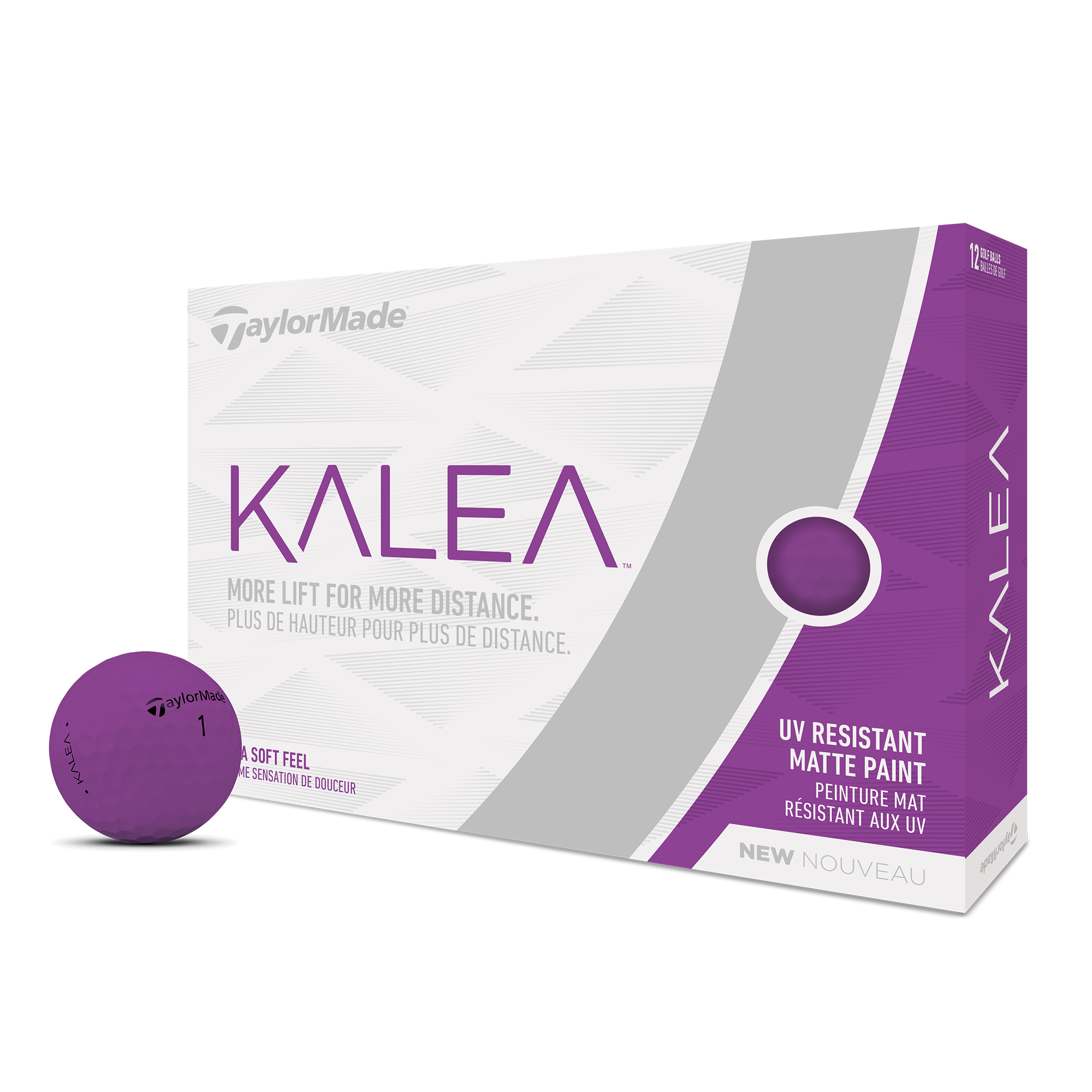 Kalea Purple Golf Balls