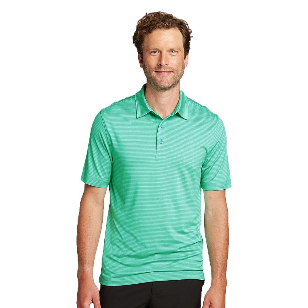 Forge Pencil Stripe Men's Short Sleeve Golf Polo Shirt