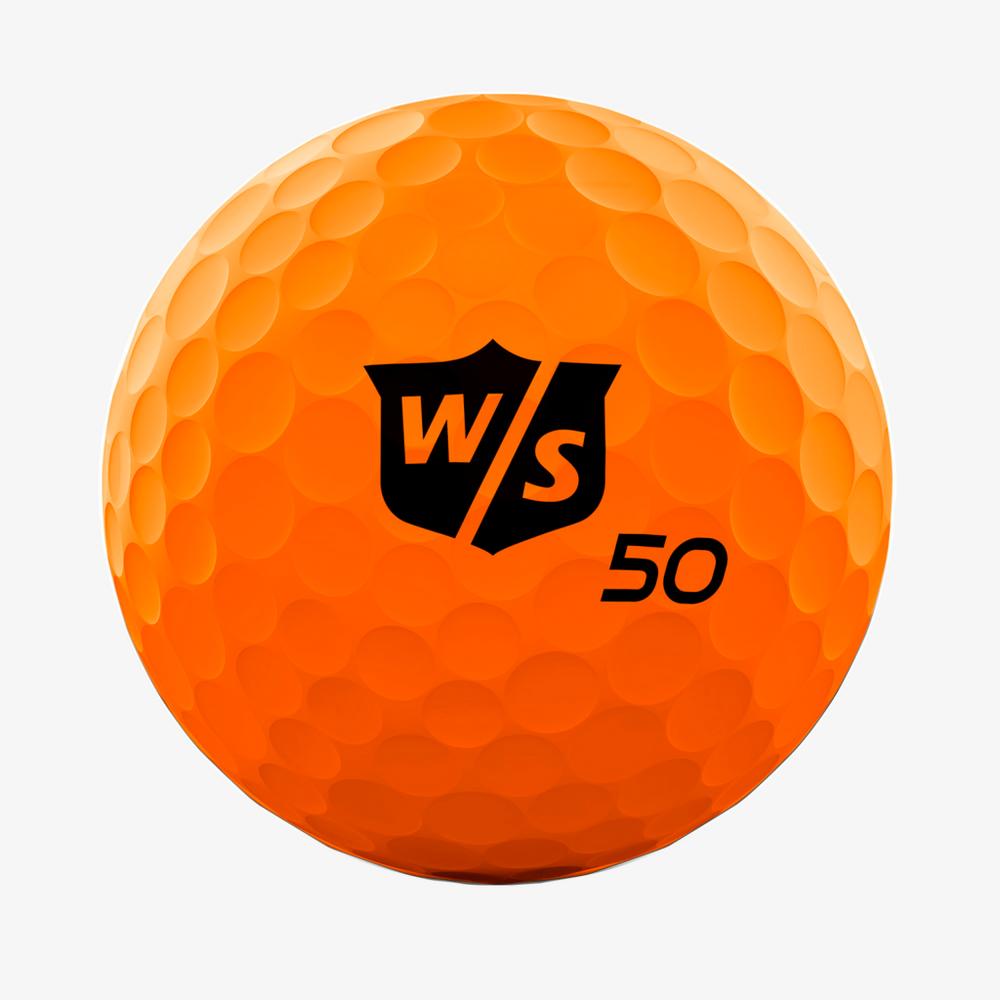 Fifty Elite Orange Golf Balls