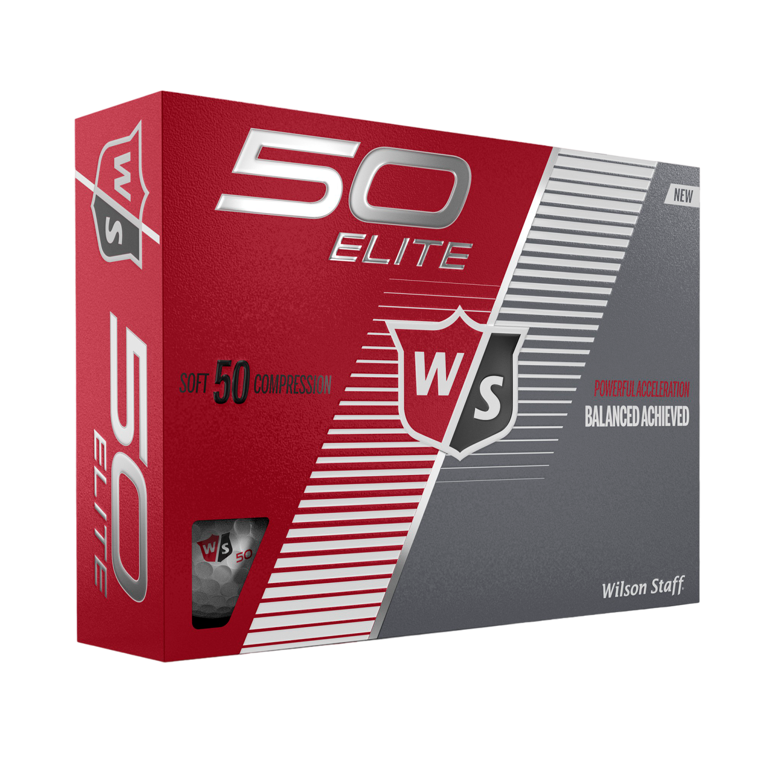 Fifty Elite Golf Ball - White