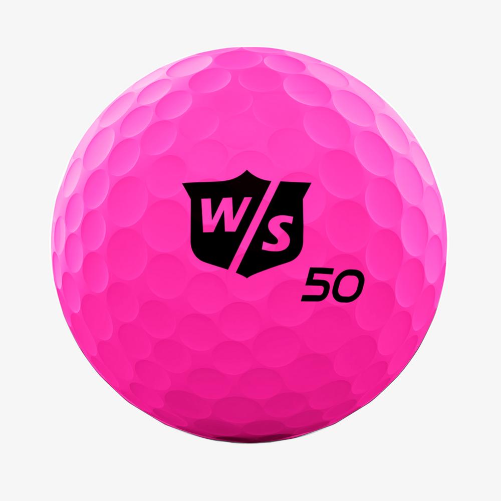 Fifty Elite Pink Golf Balls