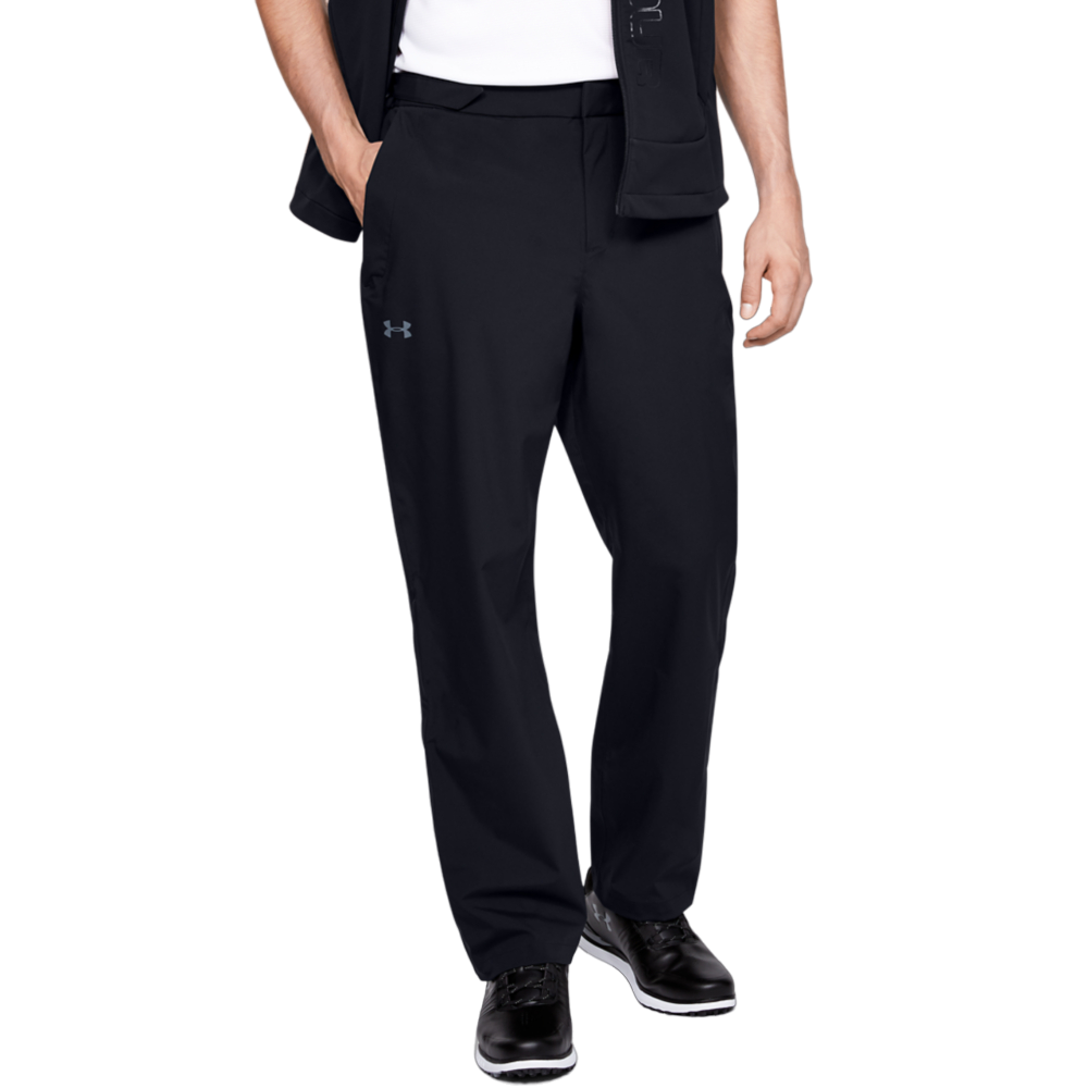 Under Armour Women's Stormproof Lined Rain Pants - Black, Xxl