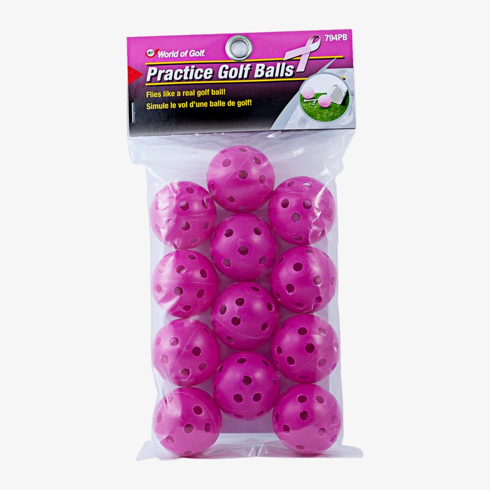 Pink Practice Golf Balls