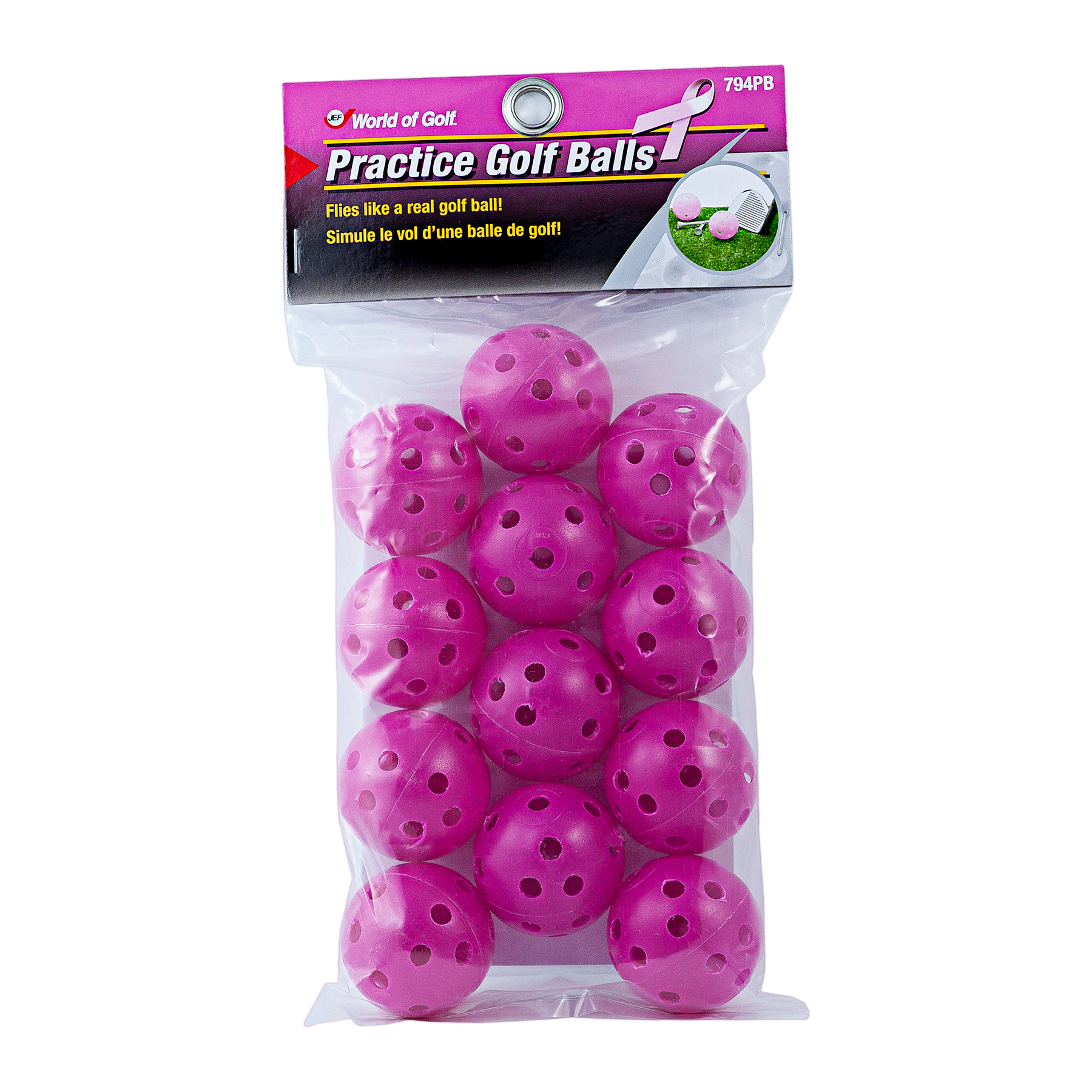 Golf Gifts & Gallery Pink Practice Golf Balls