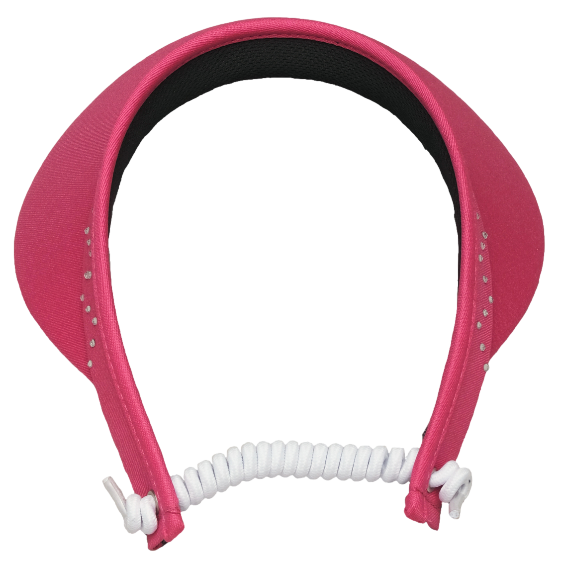 Crystal Bling Coil Women's Visor